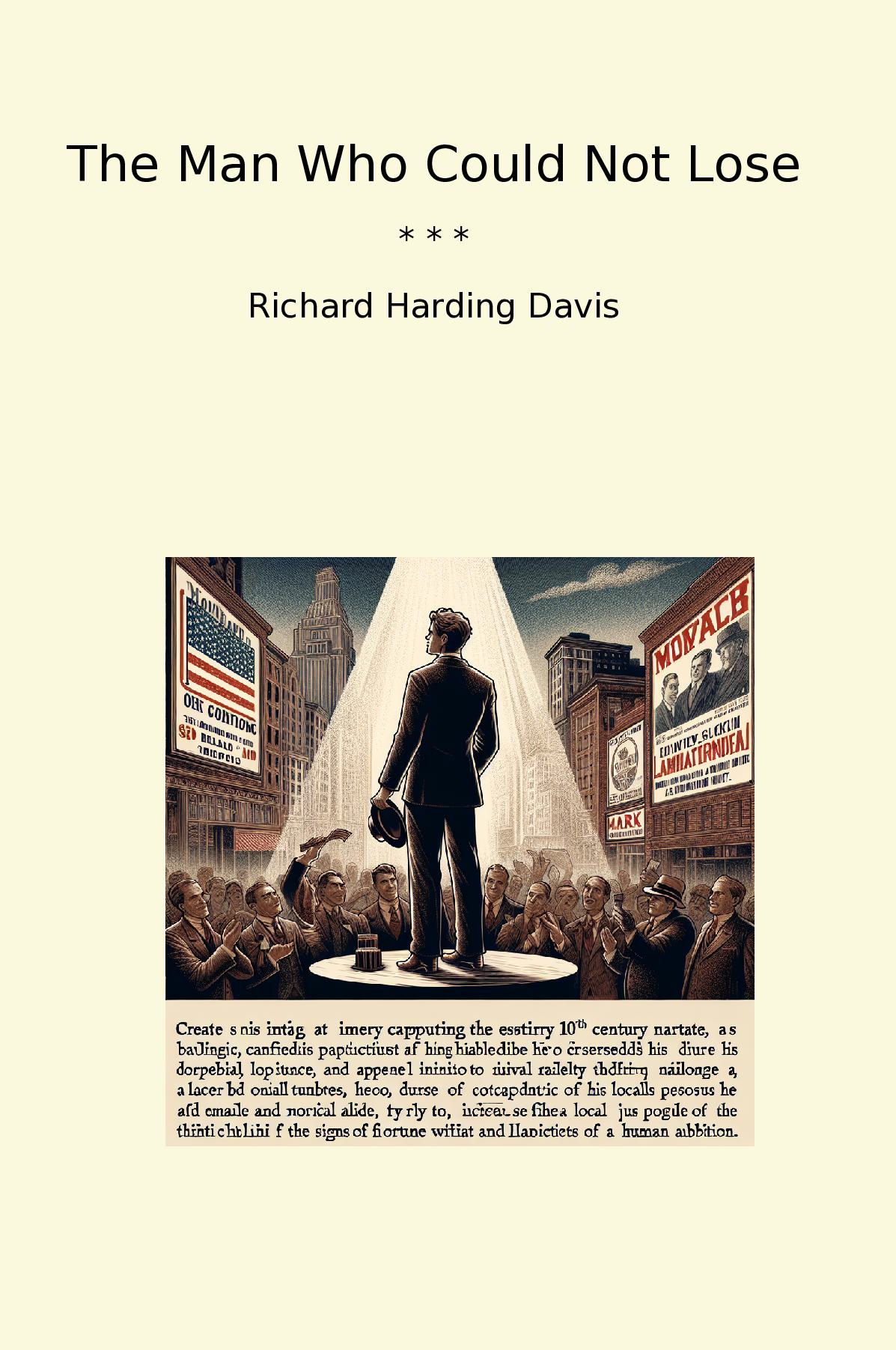 The Man Who Could Not Lose