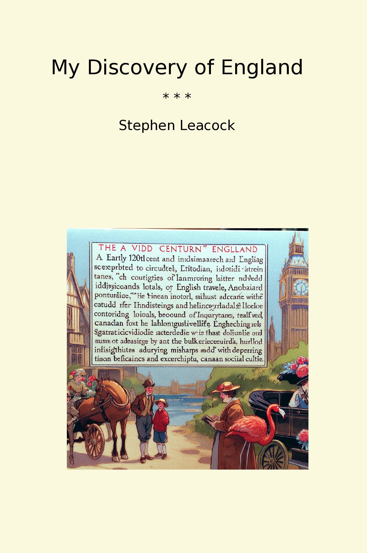 My Discovery of England