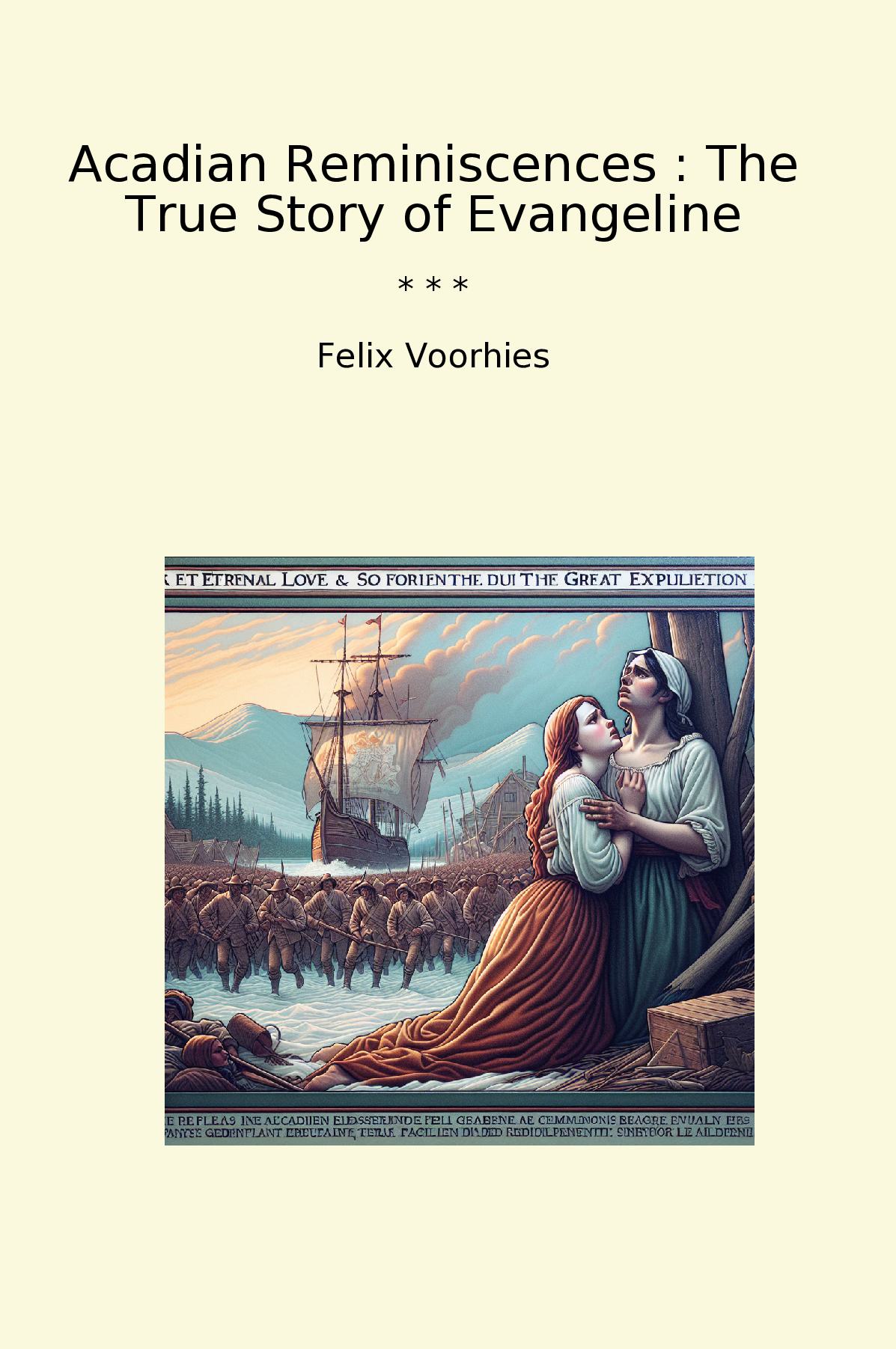Acadian Reminiscences : The True Story of Evangeline