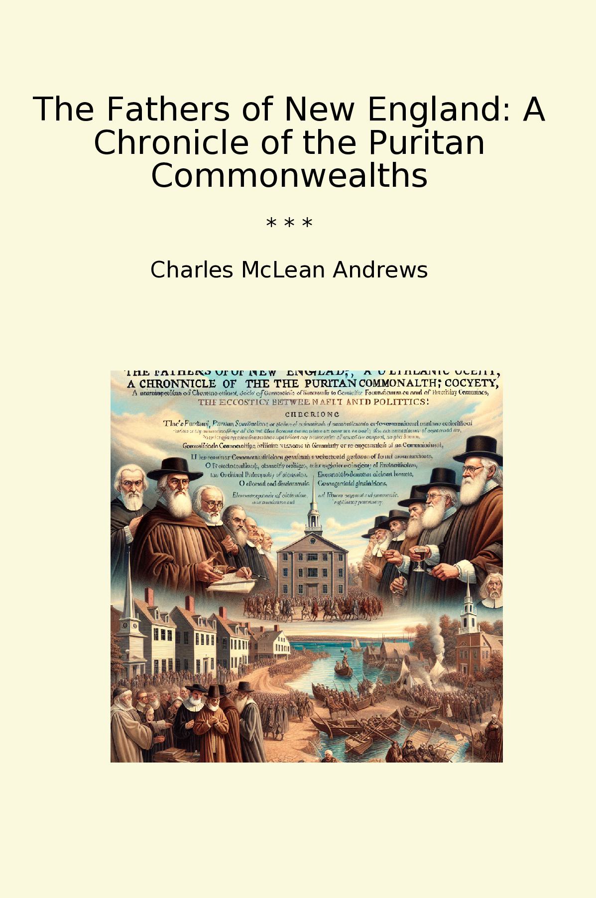 The Fathers of New England: A Chronicle of the Puritan Commonwealths