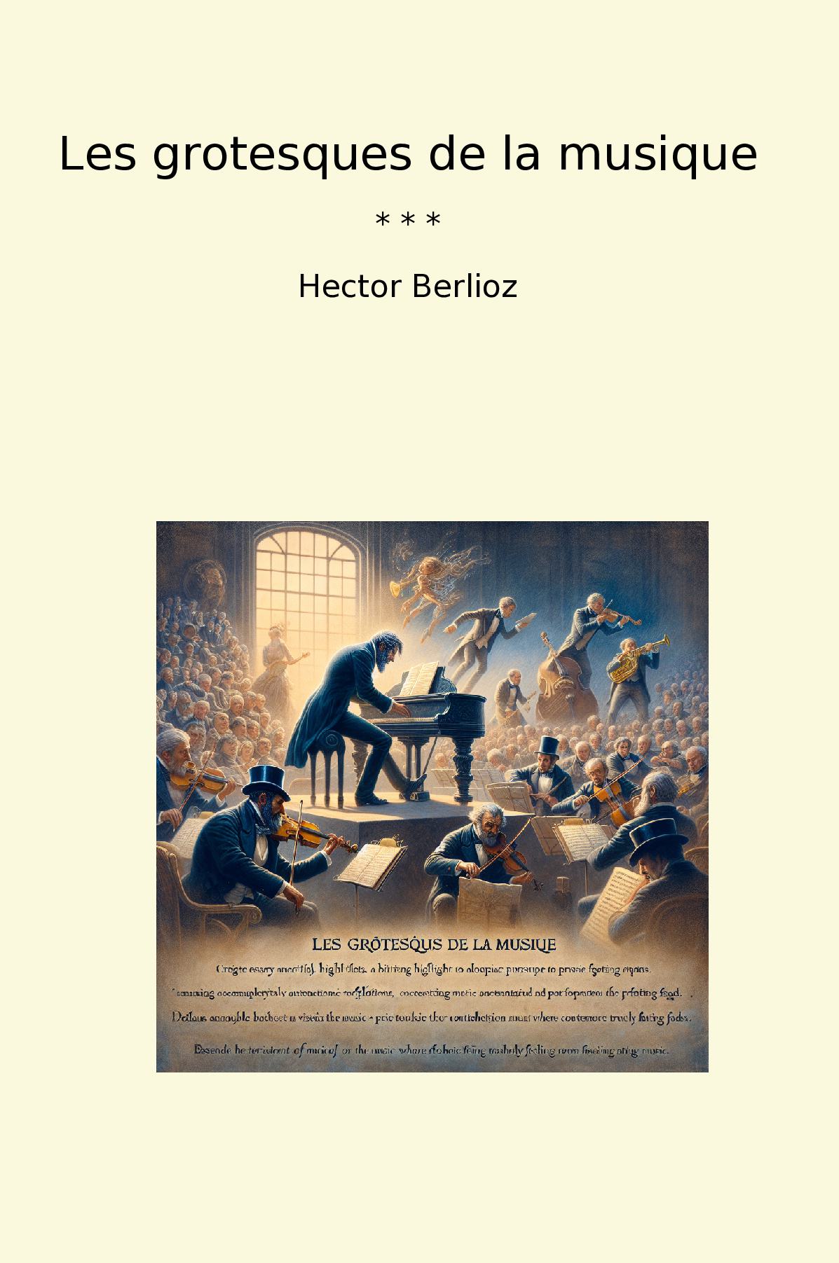 Les grotesques de la musique