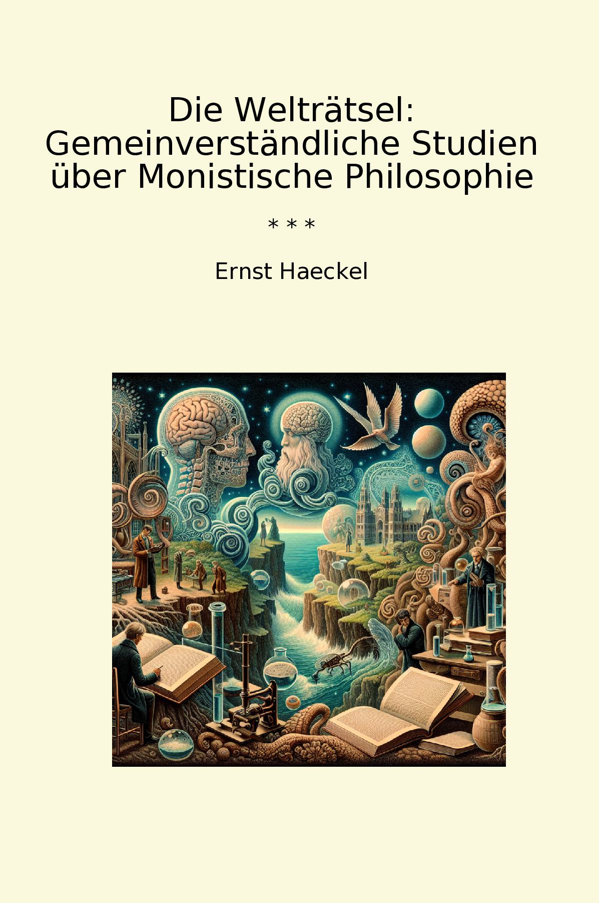 Die Welträtsel: Gemeinverständliche Studien über Monistische Philosophie