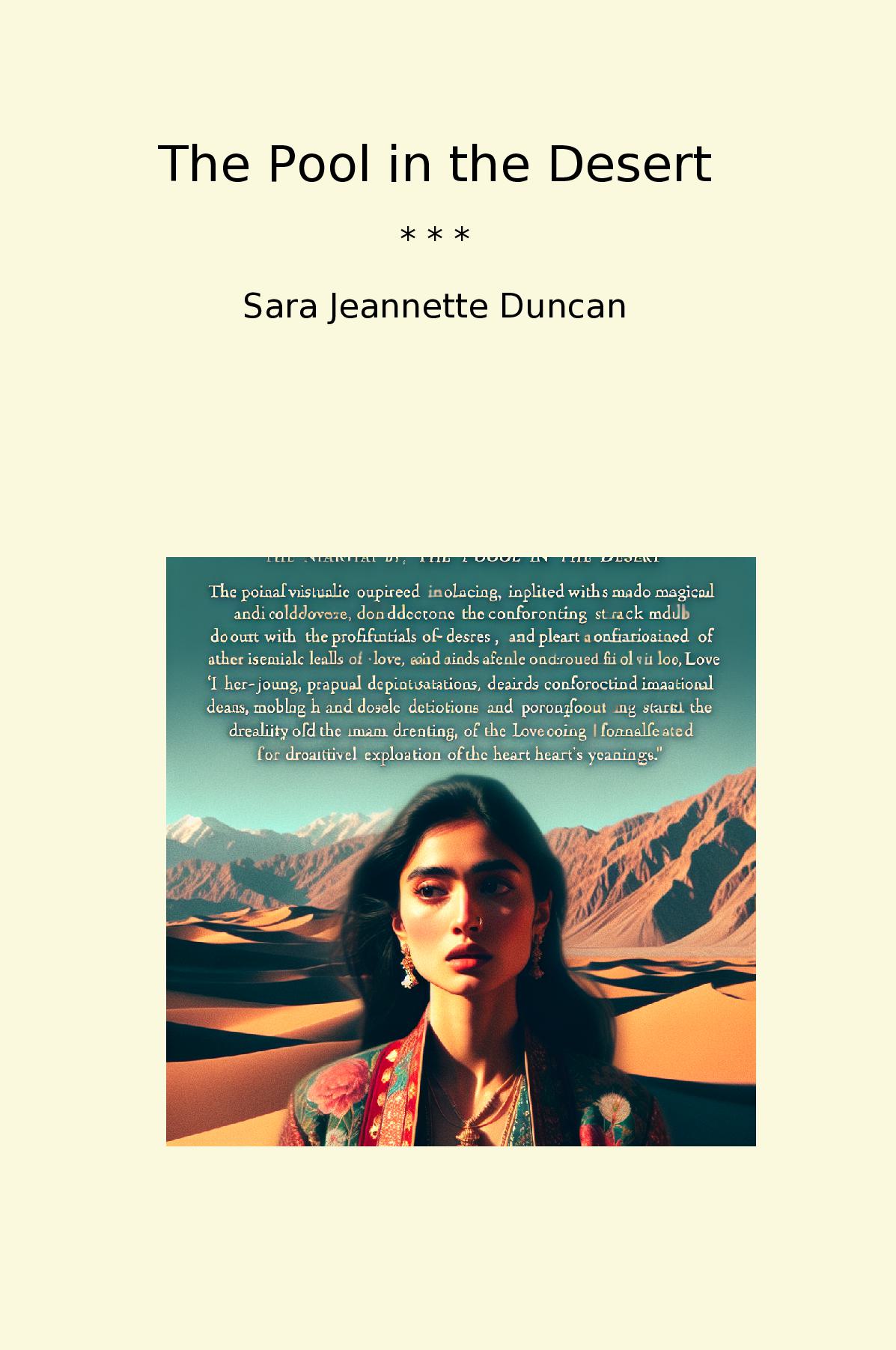 The Pool in the Desert