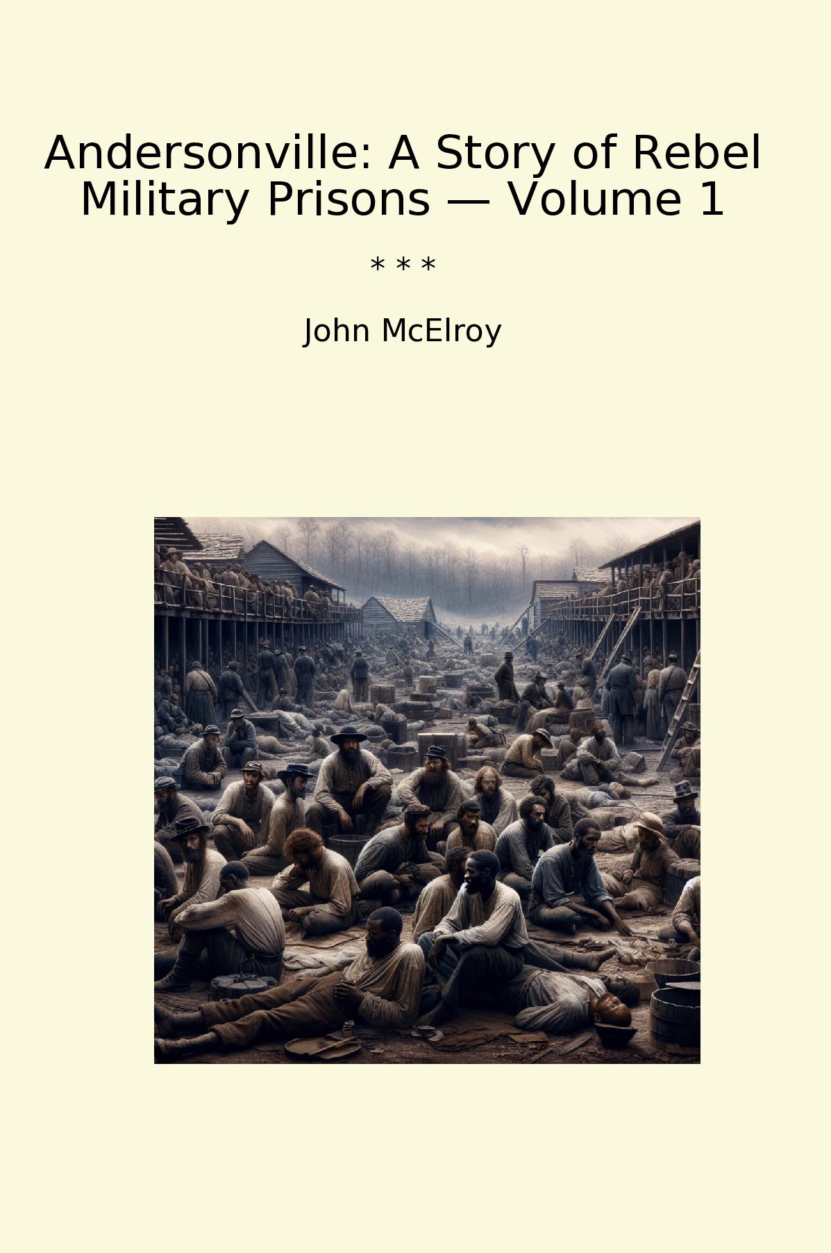 Andersonville: A Story of Rebel Military Prisons — Volume 1