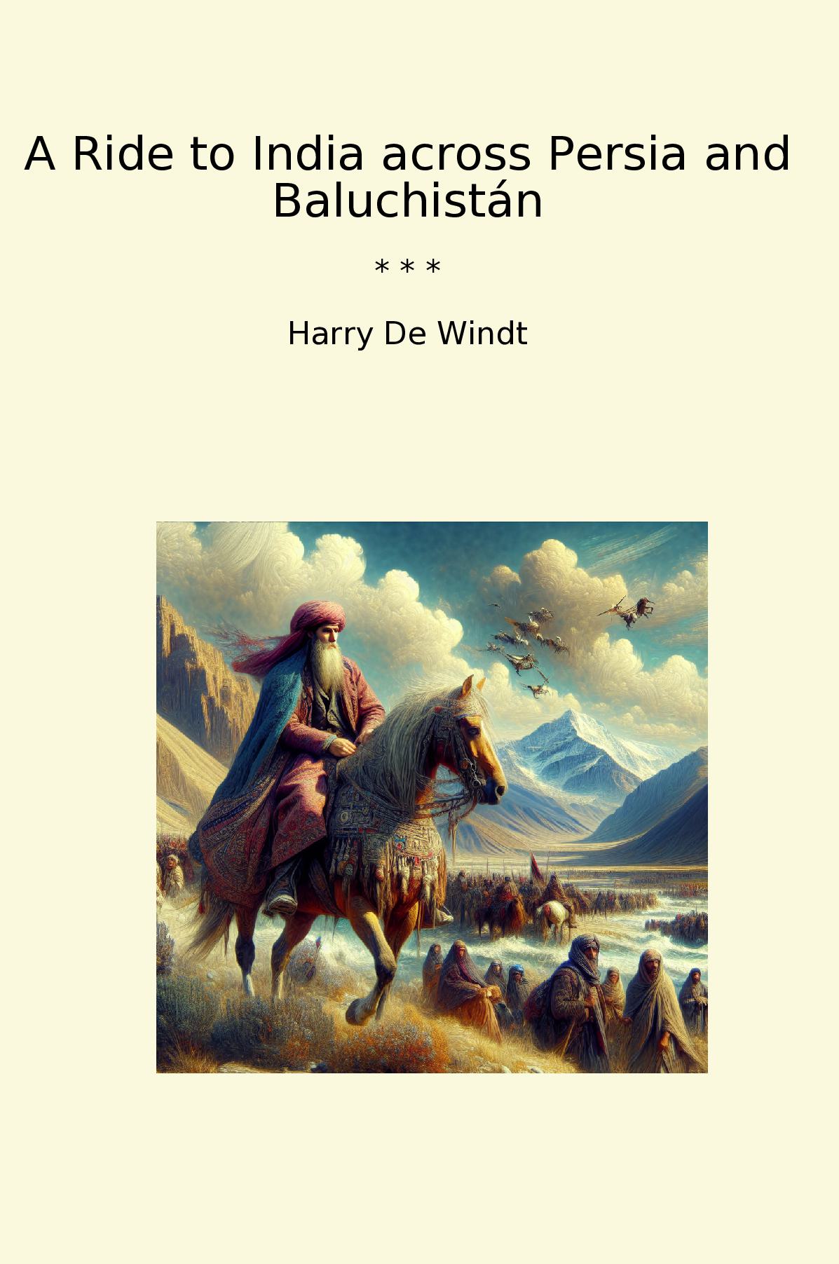 A Ride to India across Persia and Baluchistán