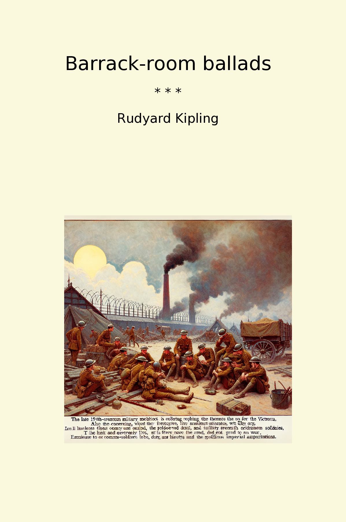 Barrack-room ballads