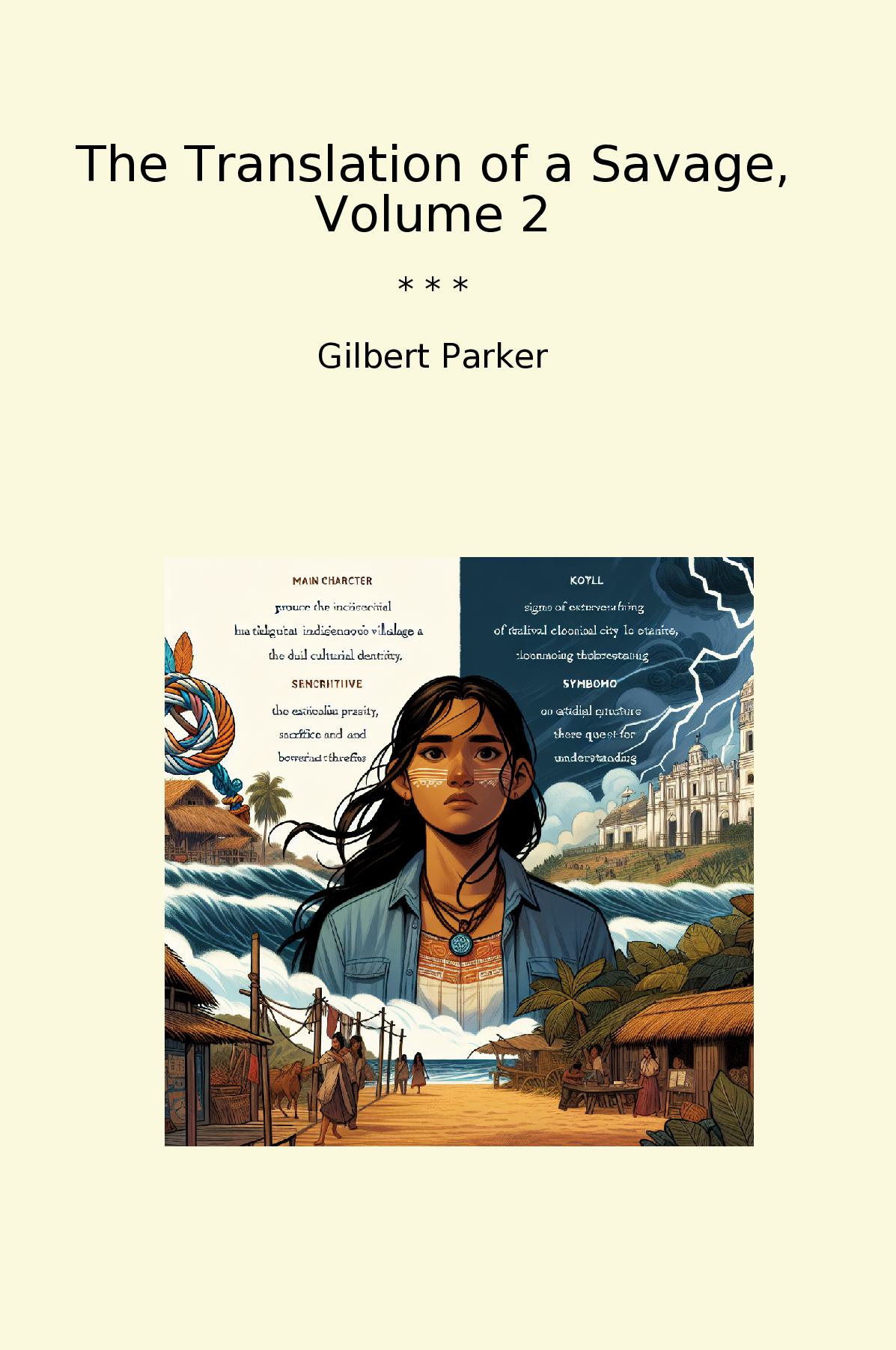 The Translation of a Savage, Volume 2