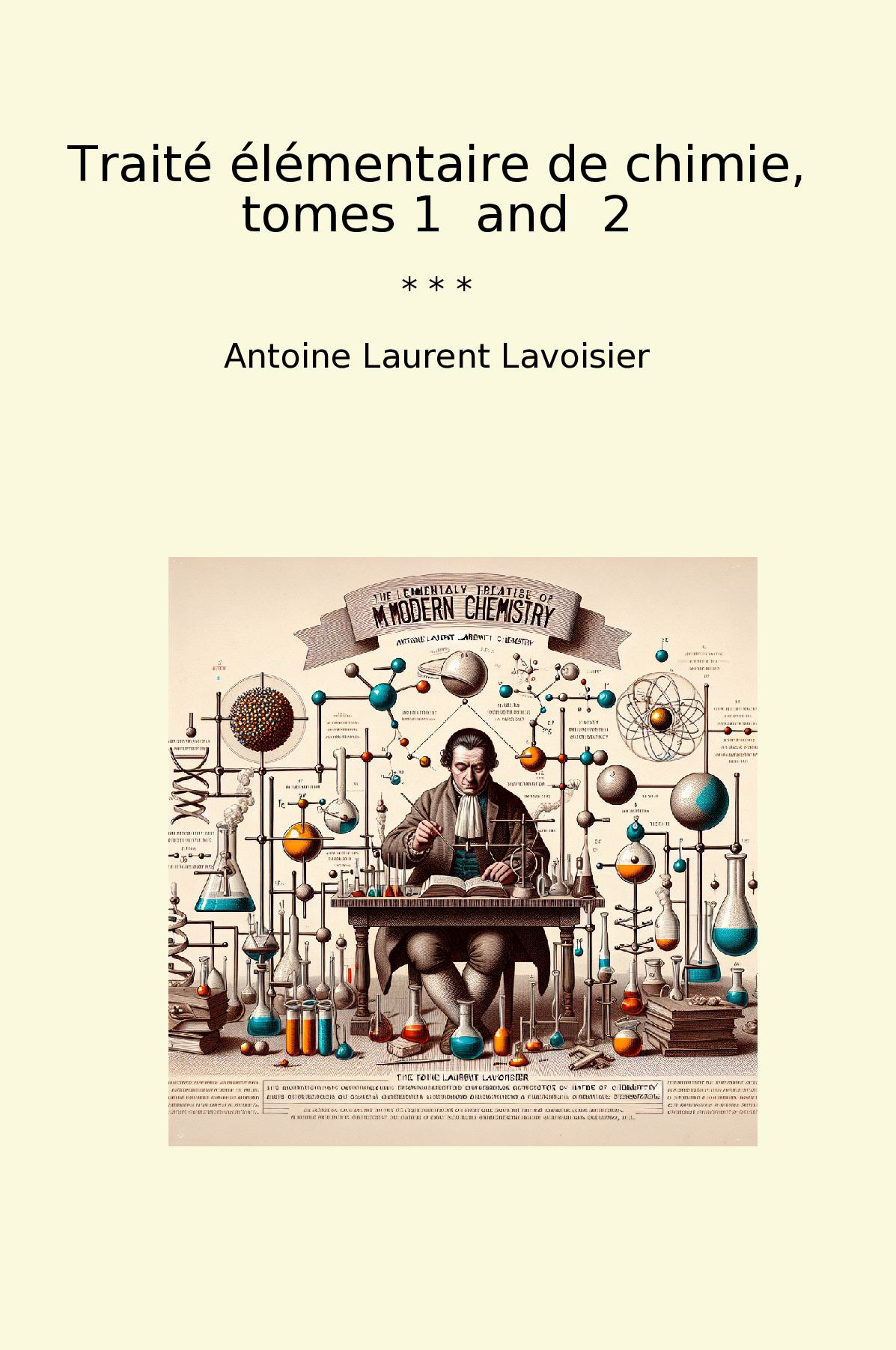 Traité élémentaire de chimie, tomes 1  and  2