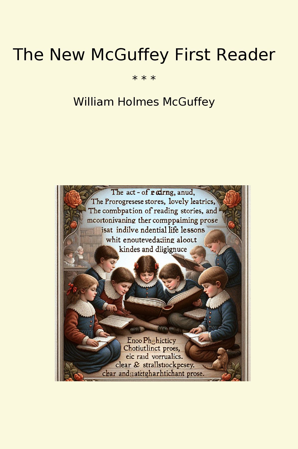 The New McGuffey First Reader