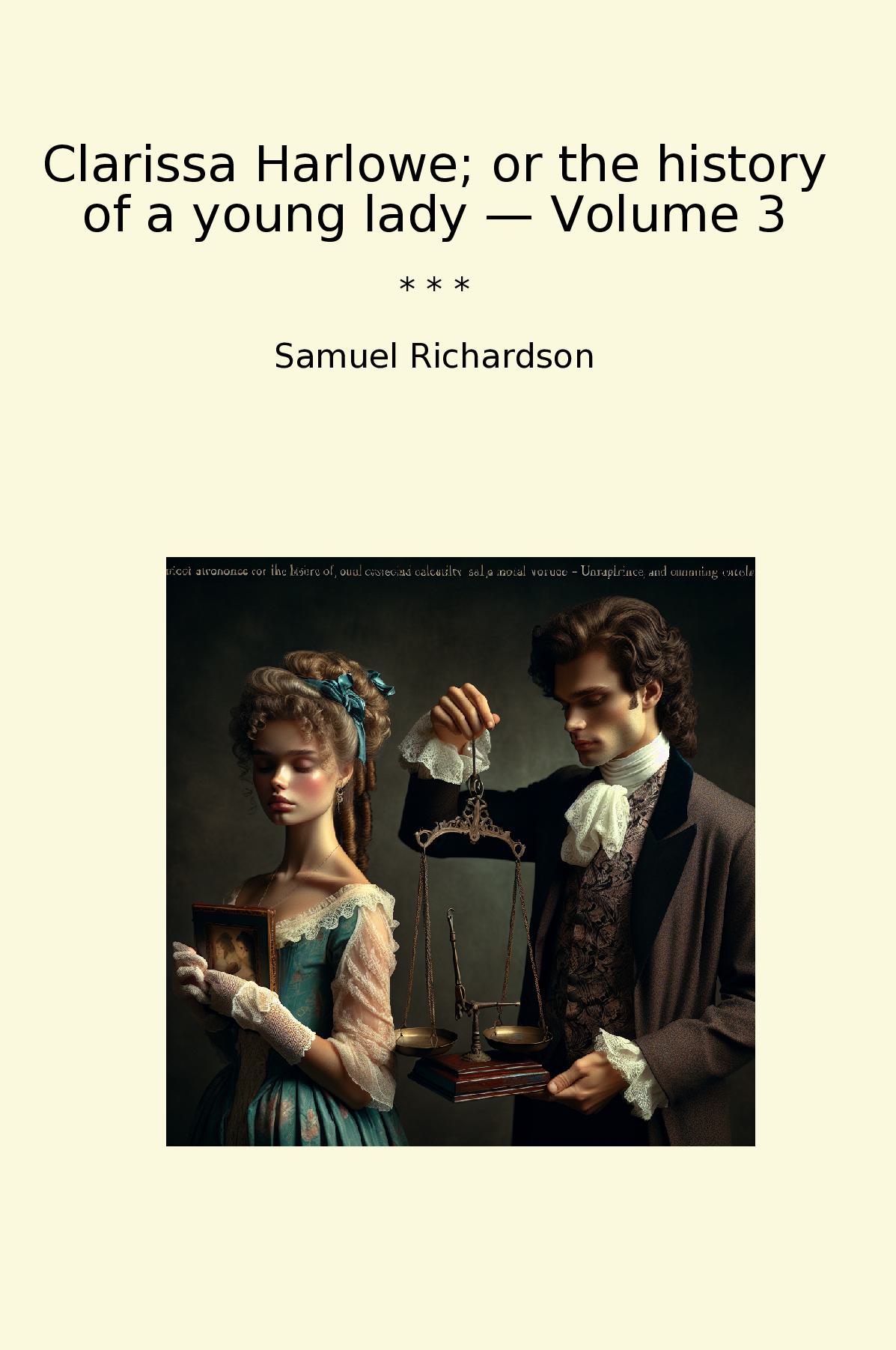 Clarissa Harlowe; or the history of a young lady — Volume 3