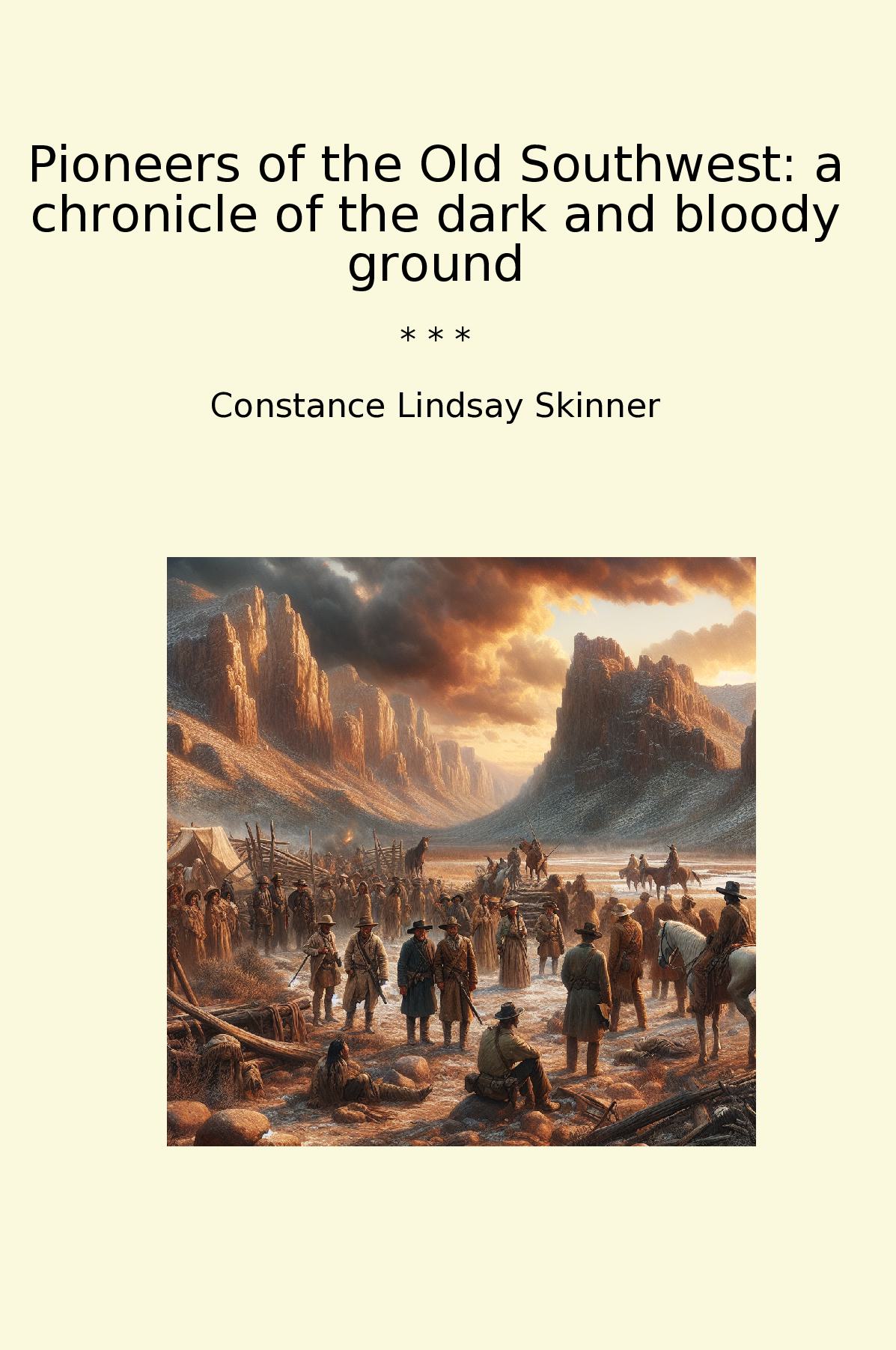 Pioneers of the Old Southwest: a chronicle of the dark and bloody ground