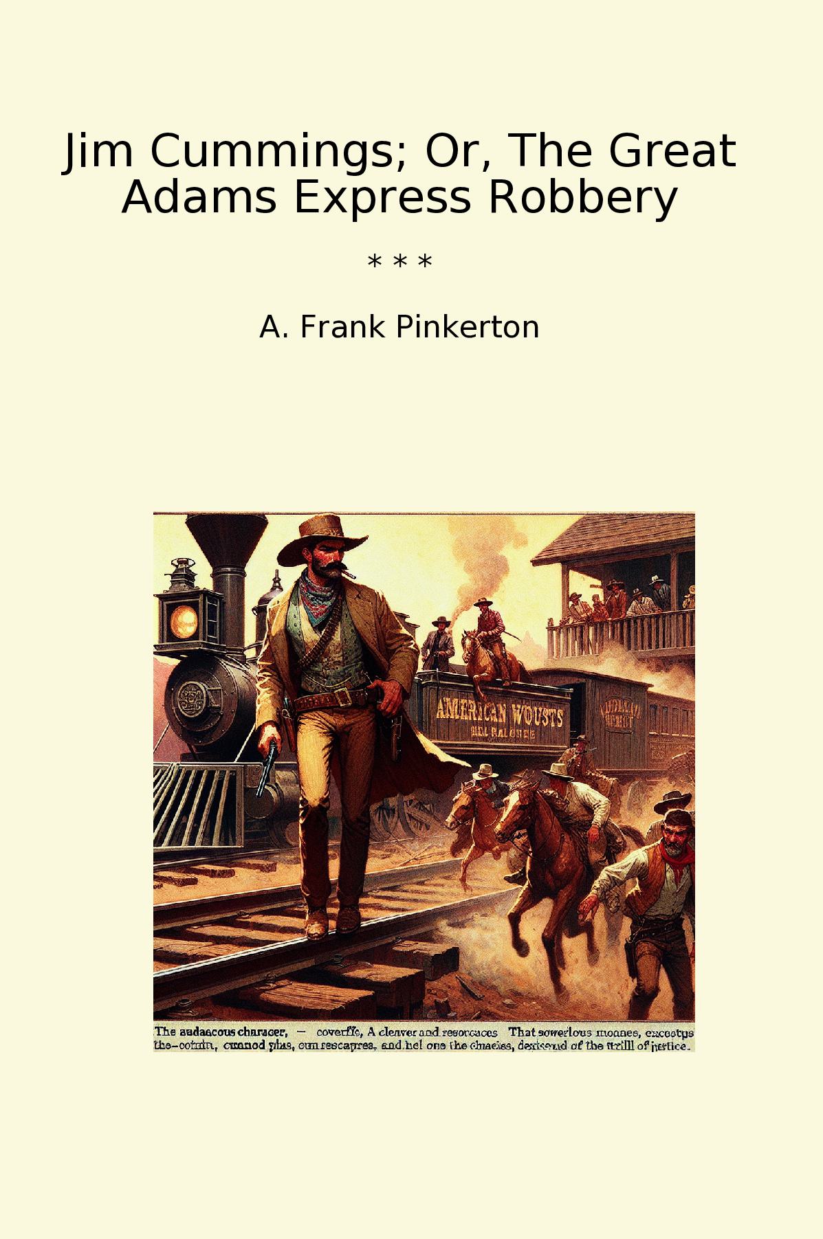 Jim Cummings; Or, The Great Adams Express Robbery