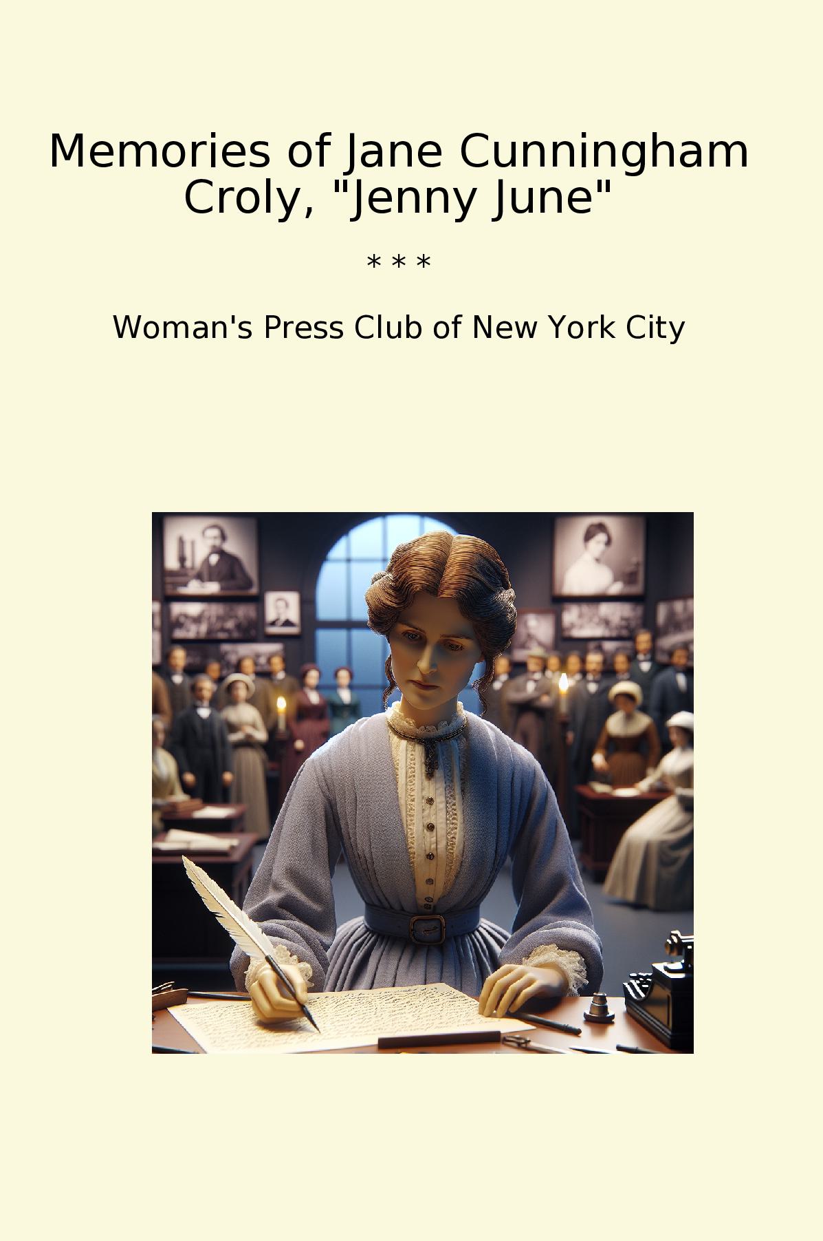 Memories of Jane Cunningham Croly, 