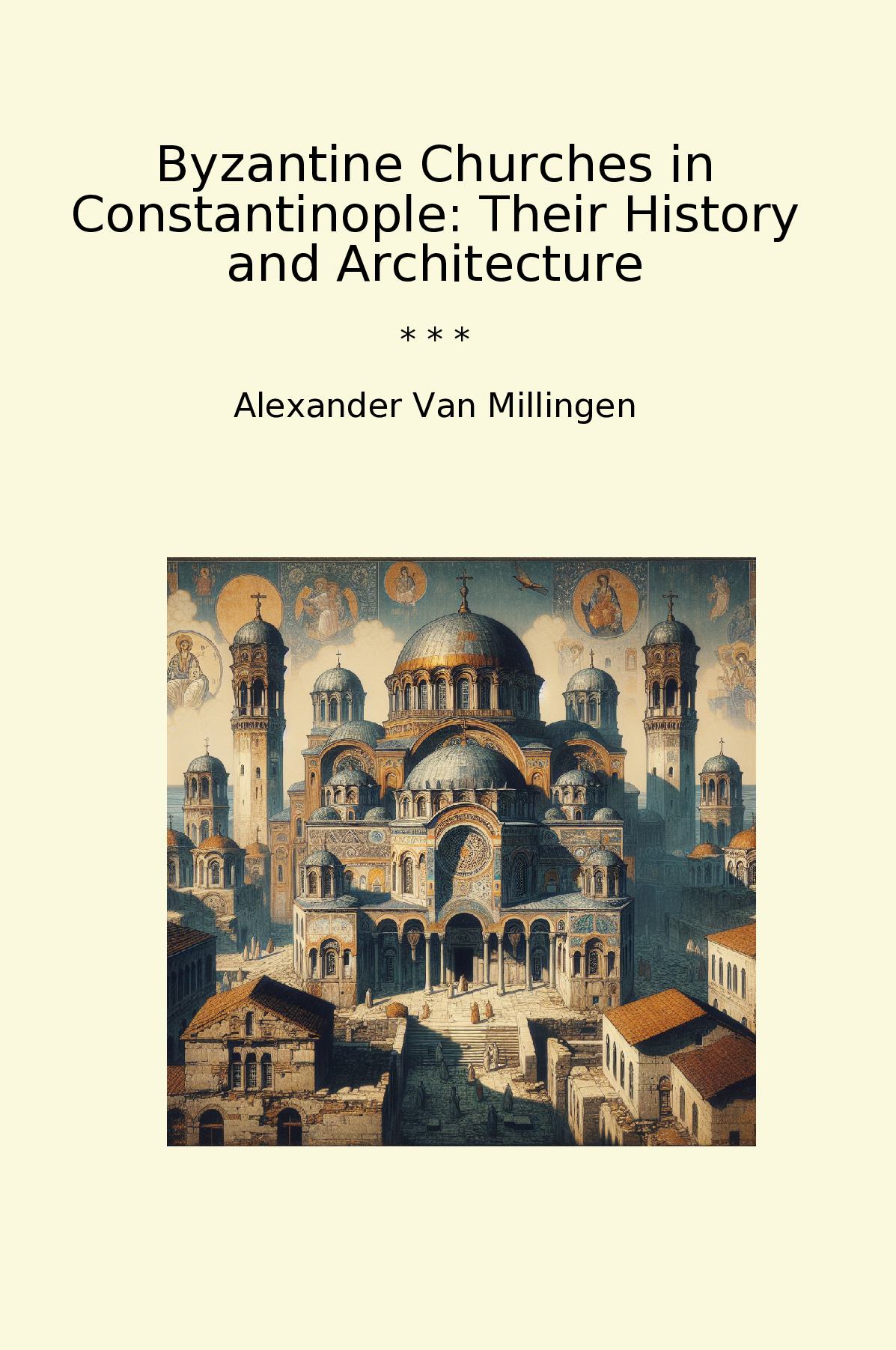 Byzantine Churches in Constantinople: Their History and Architecture