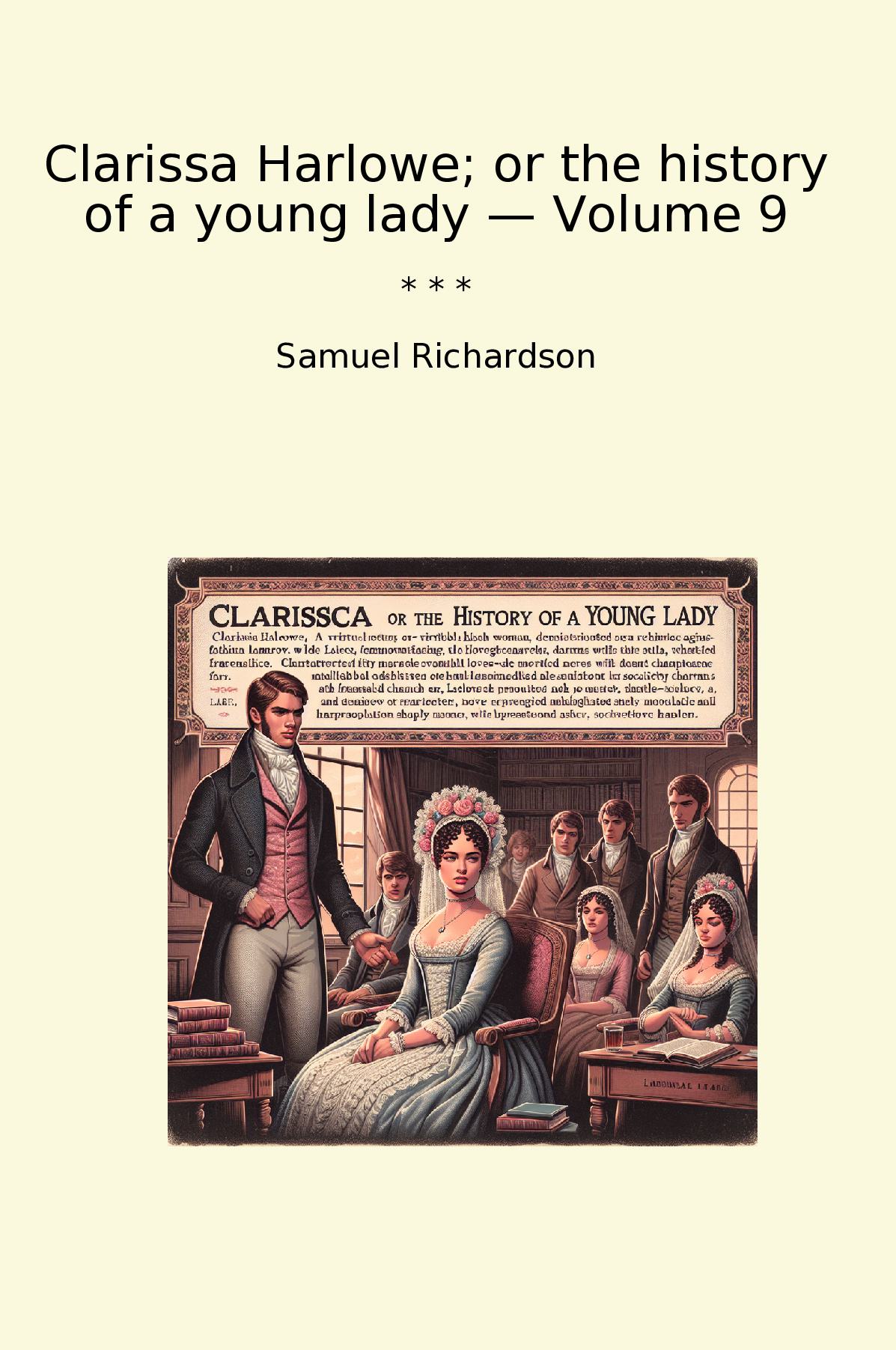 Clarissa Harlowe; or the history of a young lady — Volume 9