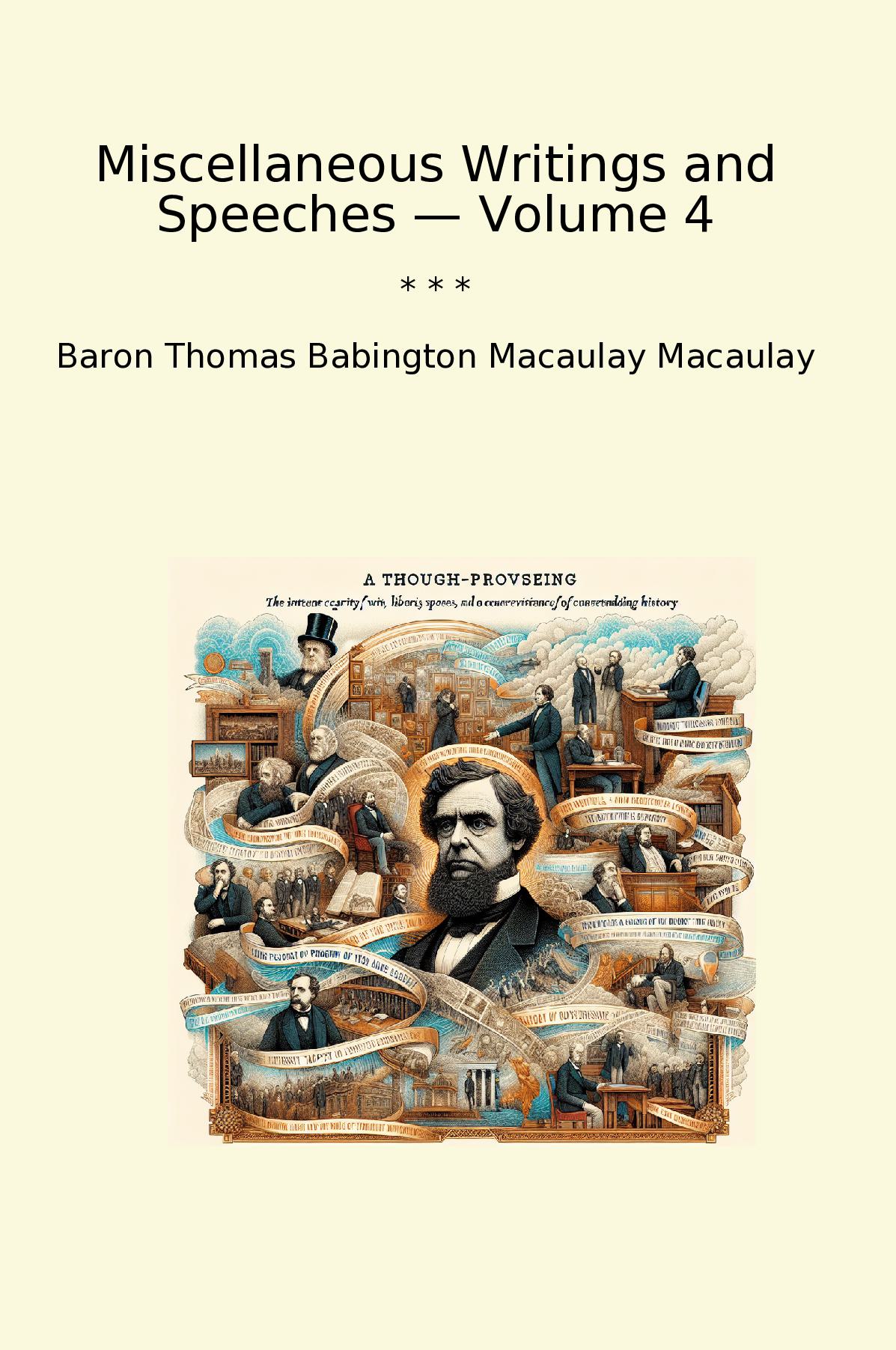 Miscellaneous Writings and Speeches — Volume 4