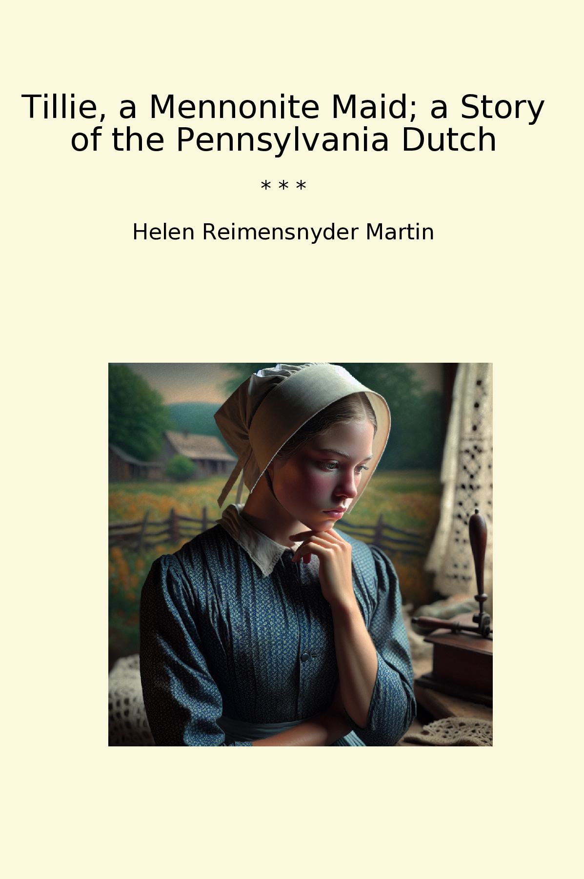 Tillie, a Mennonite Maid; a Story of the Pennsylvania Dutch