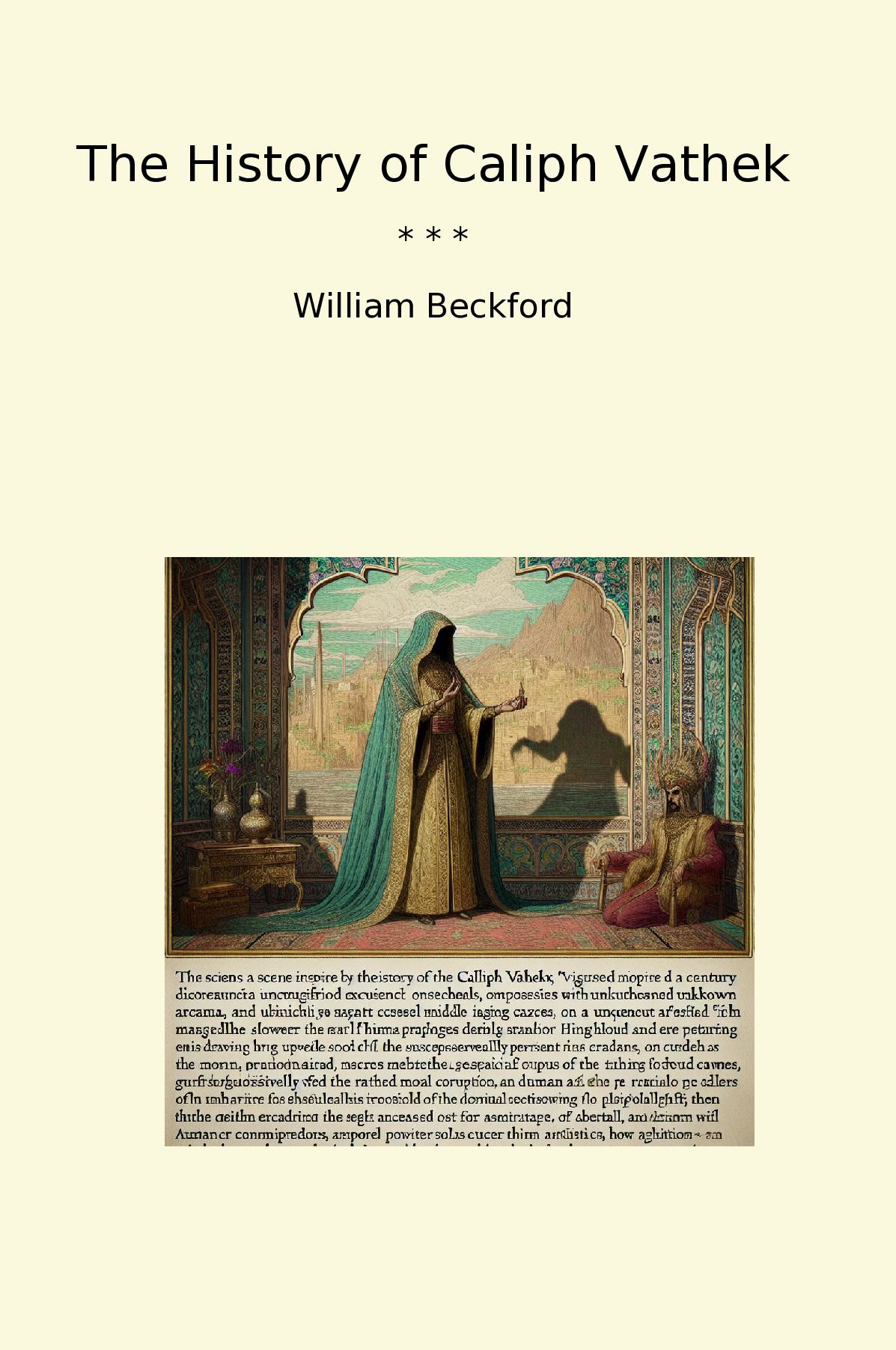 The History of Caliph Vathek