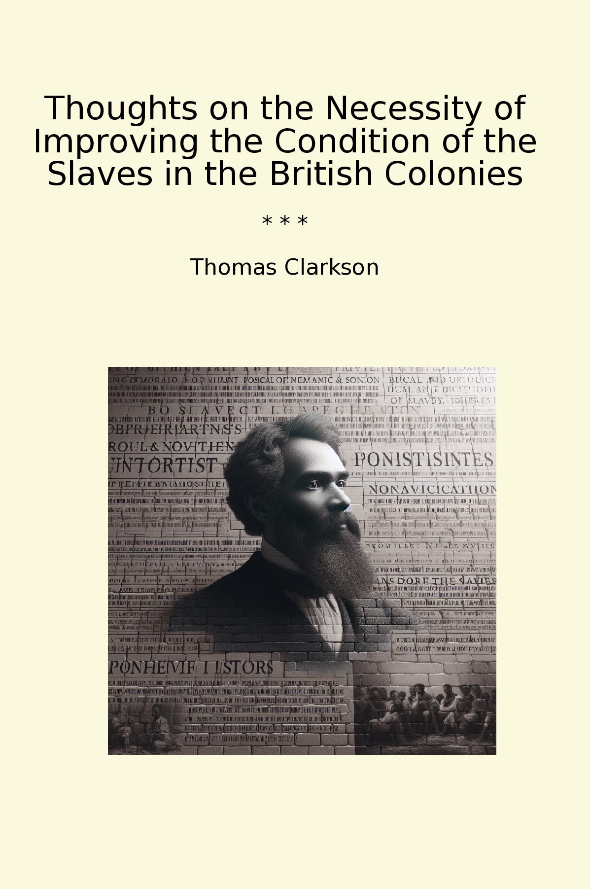 Thoughts on the Necessity of Improving the Condition of the Slaves in the British Colonies