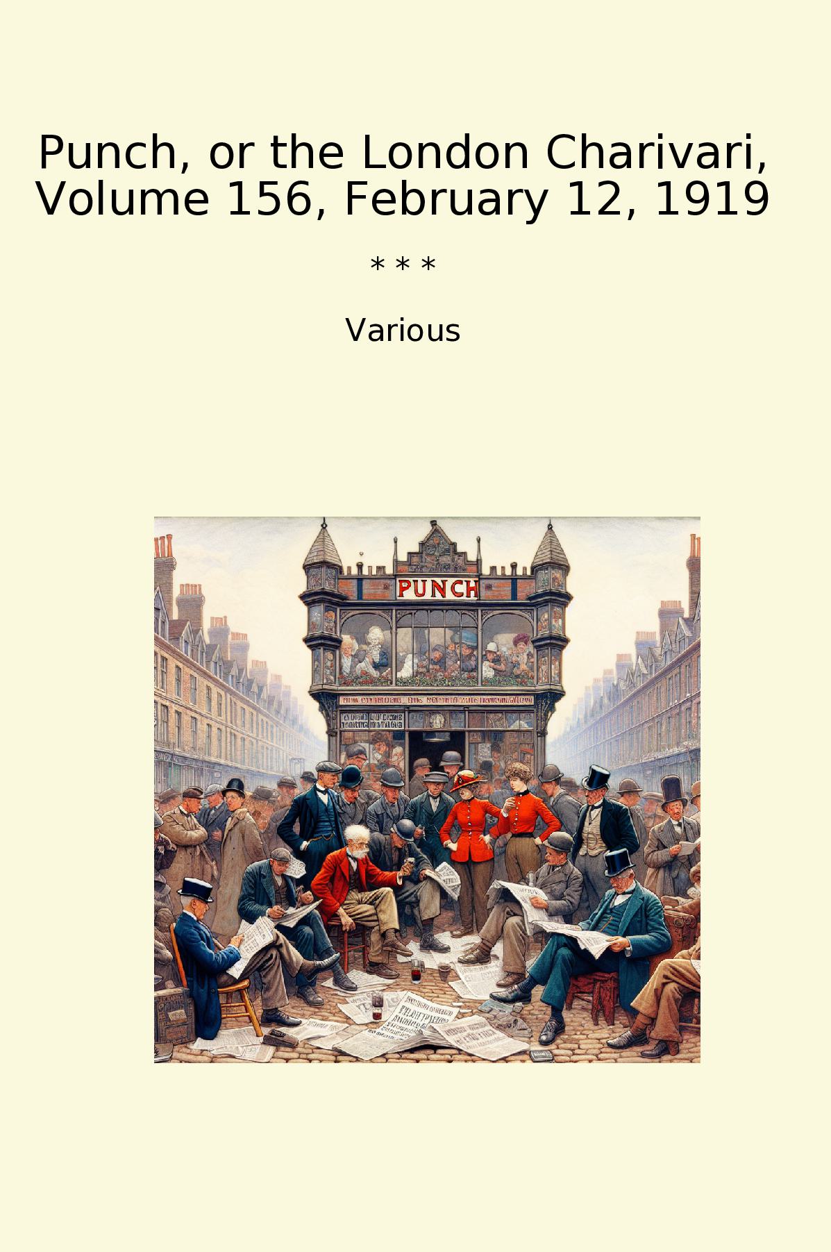 Punch, or the London Charivari, Volume 156, February 12, 1919