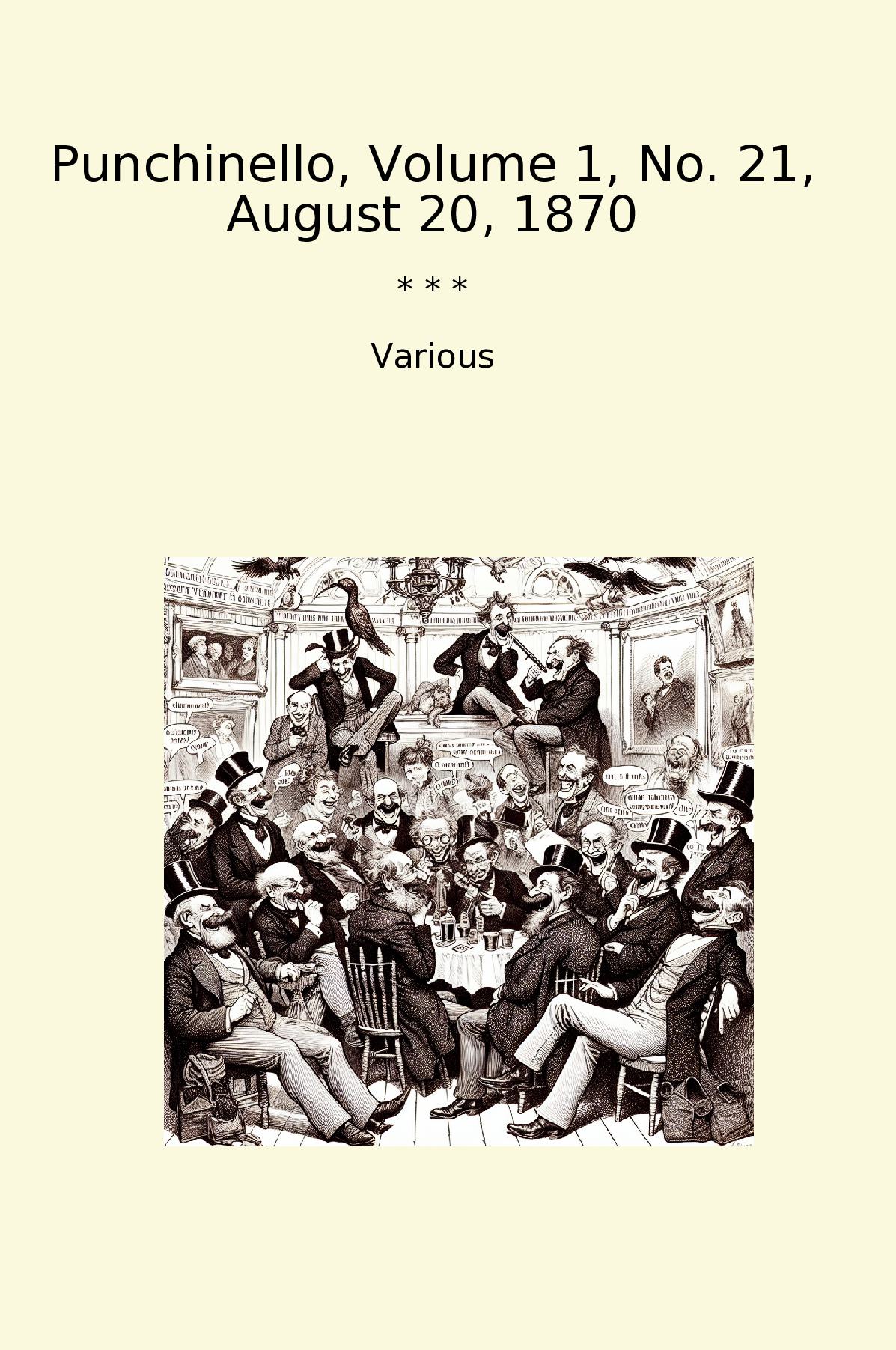 Punchinello, Volume 1, No. 21, August 20, 1870