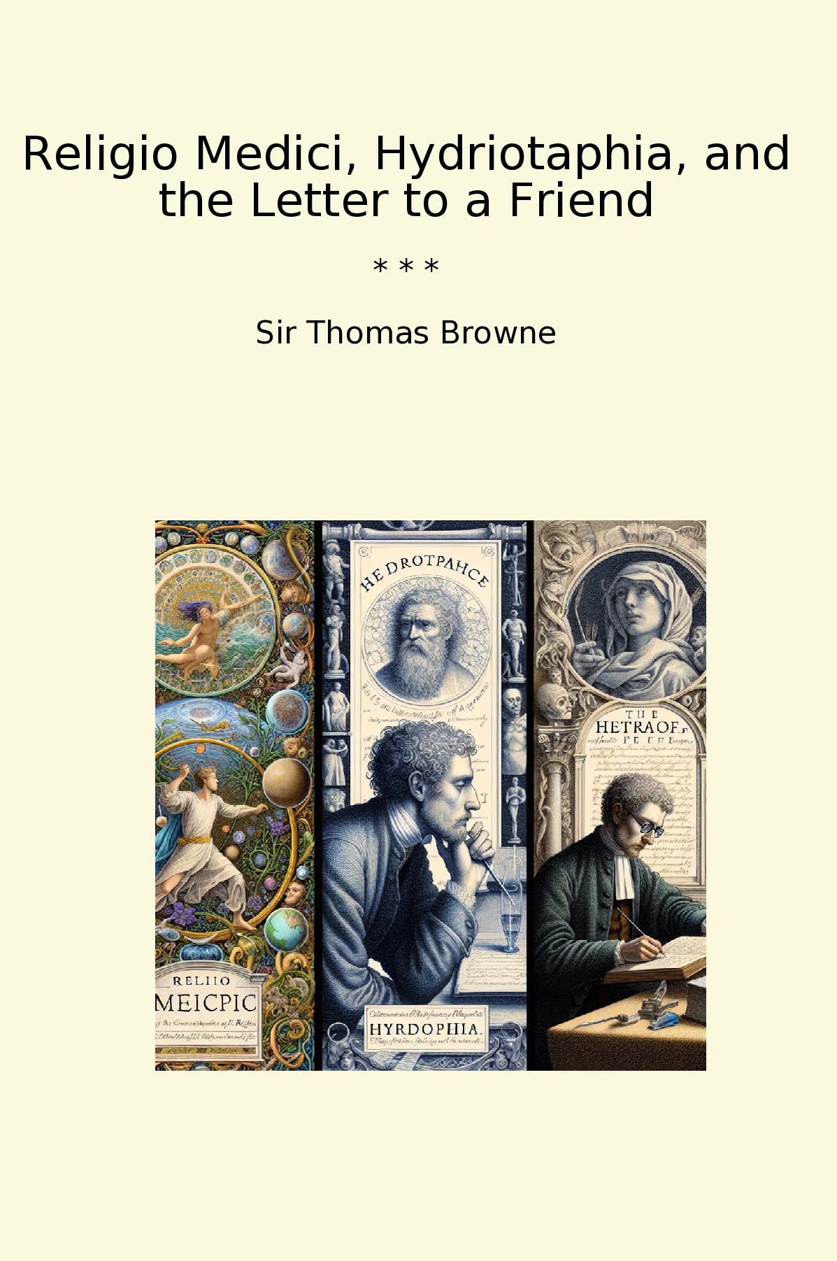 Religio Medici, Hydriotaphia, and the Letter to a Friend