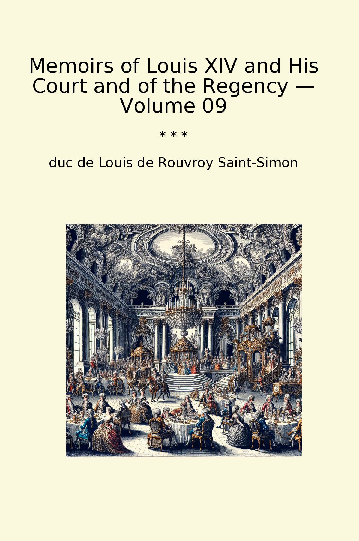 Memoirs of Louis XIV and His Court and of the Regency — Volume 09