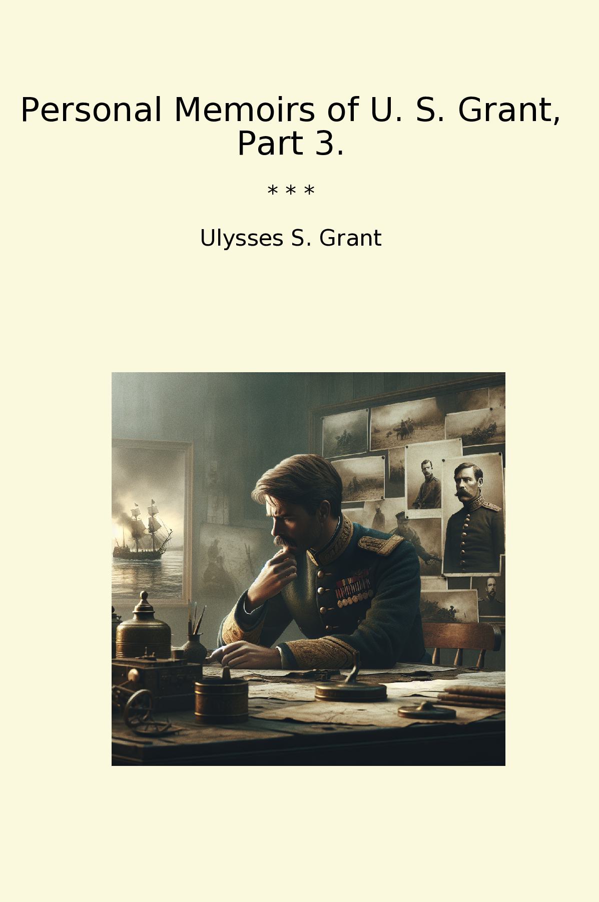 Personal Memoirs of U. S. Grant, Part 3.