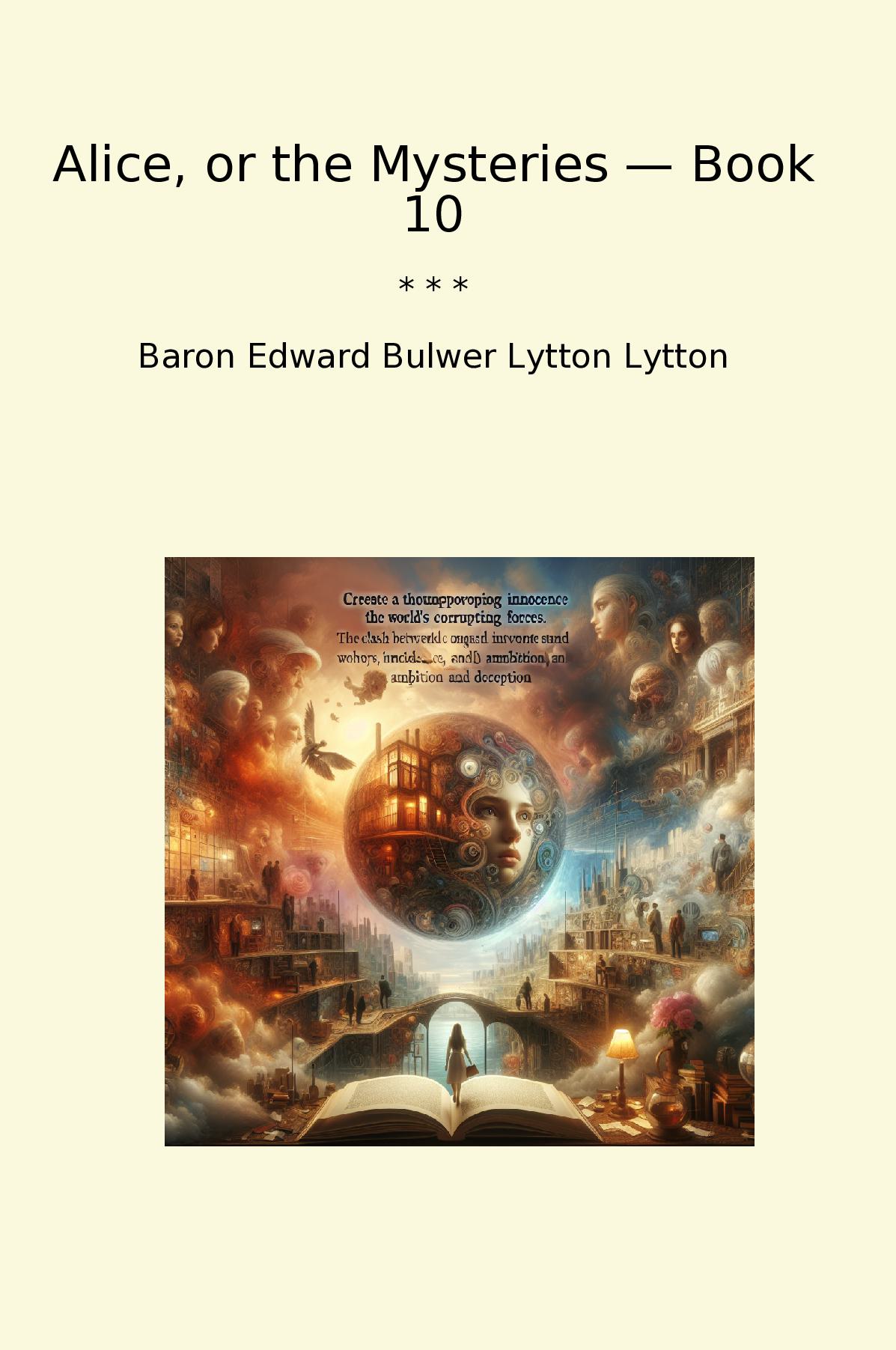 Alice, or the Mysteries — Book 10