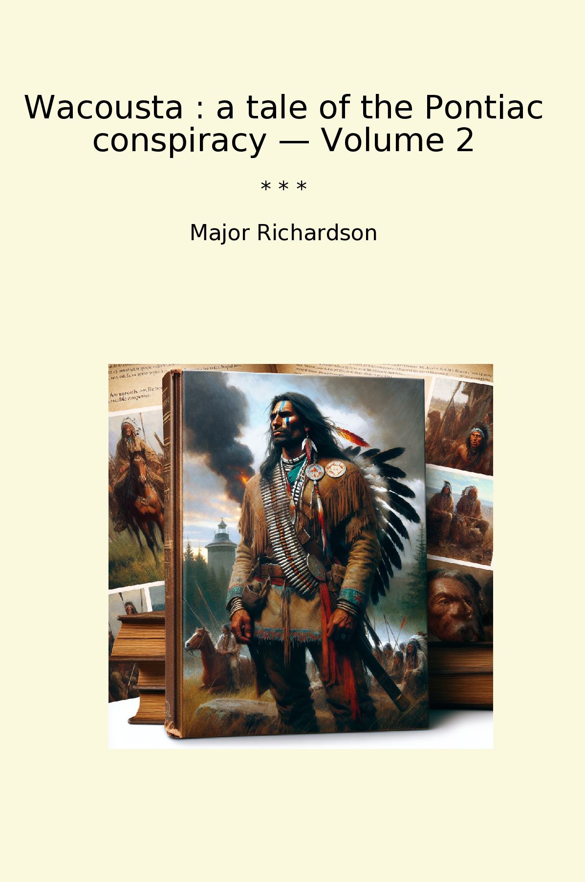 Wacousta : a tale of the Pontiac conspiracy — Volume 2