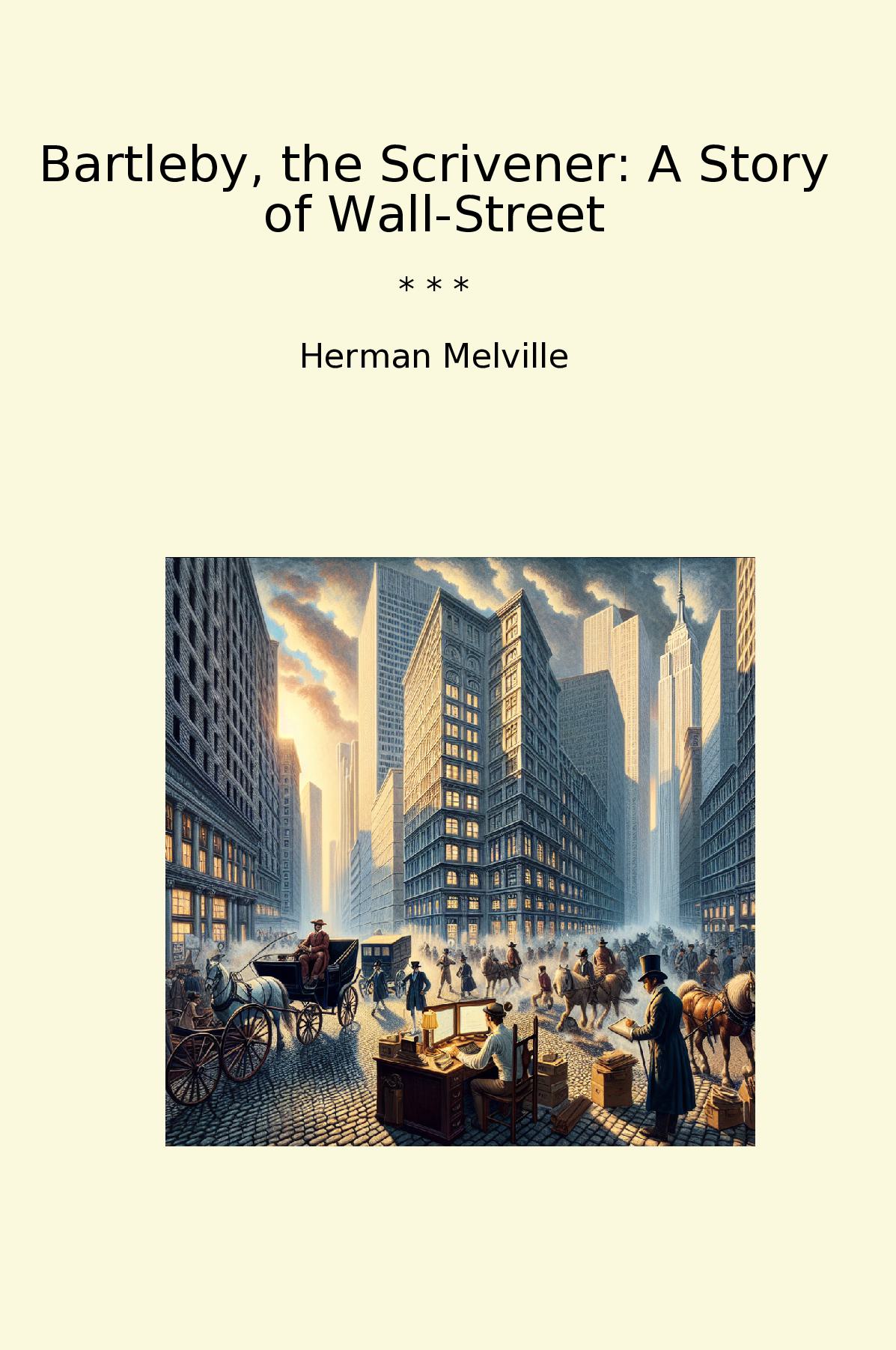 Bartleby, the Scrivener: A Story of Wall-Street