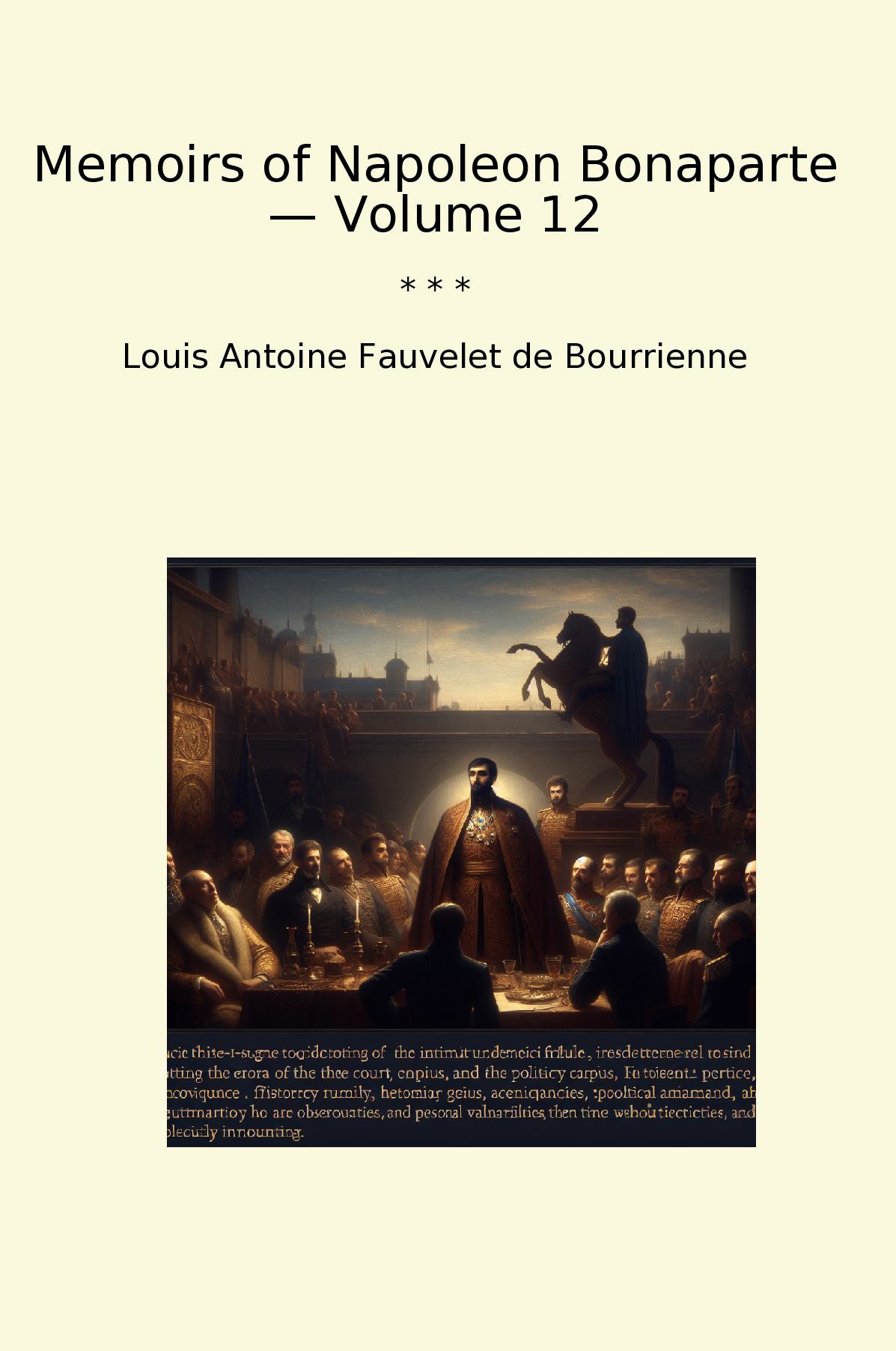 Memoirs of Napoleon Bonaparte — Volume 12