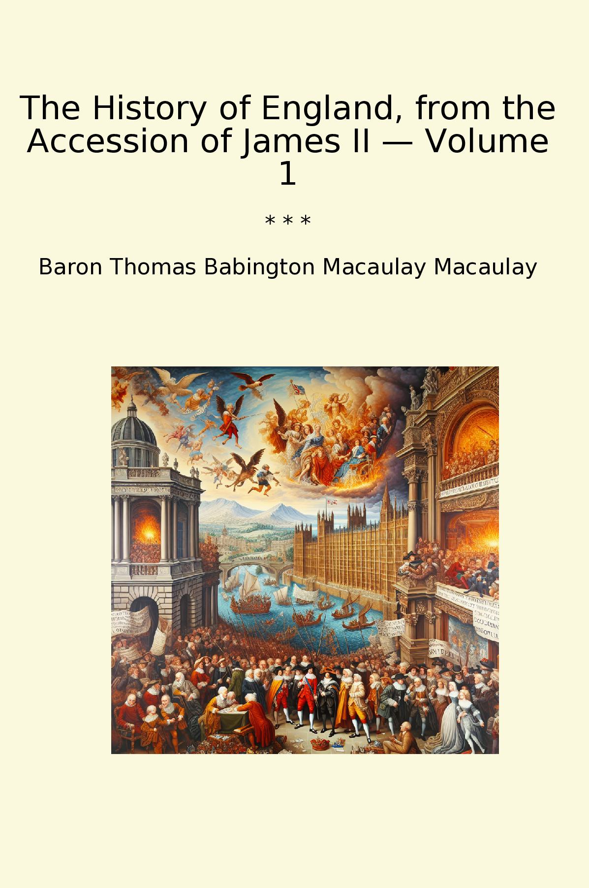 The History of England, from the Accession of James II — Volume 1
