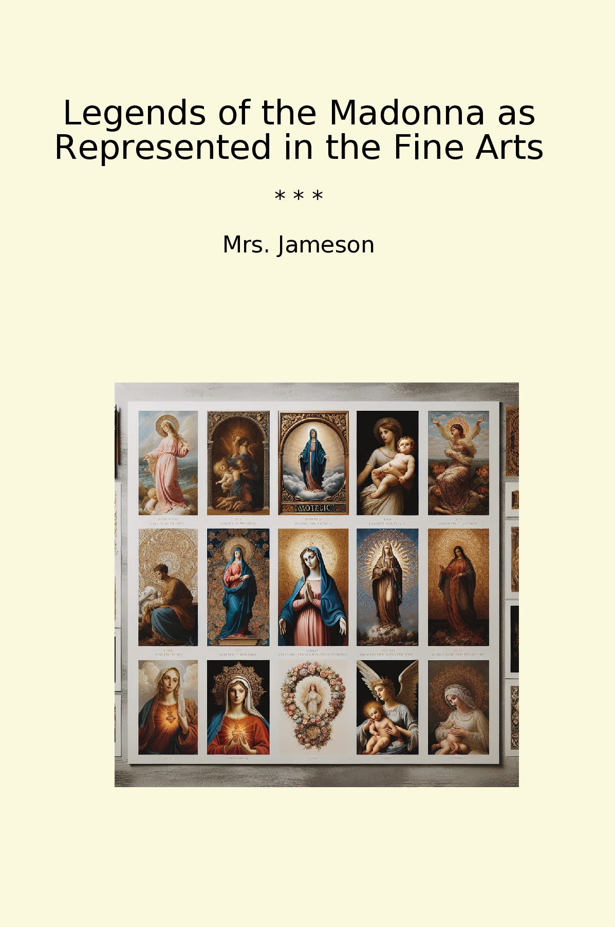 Legends of the Madonna as Represented in the Fine Arts