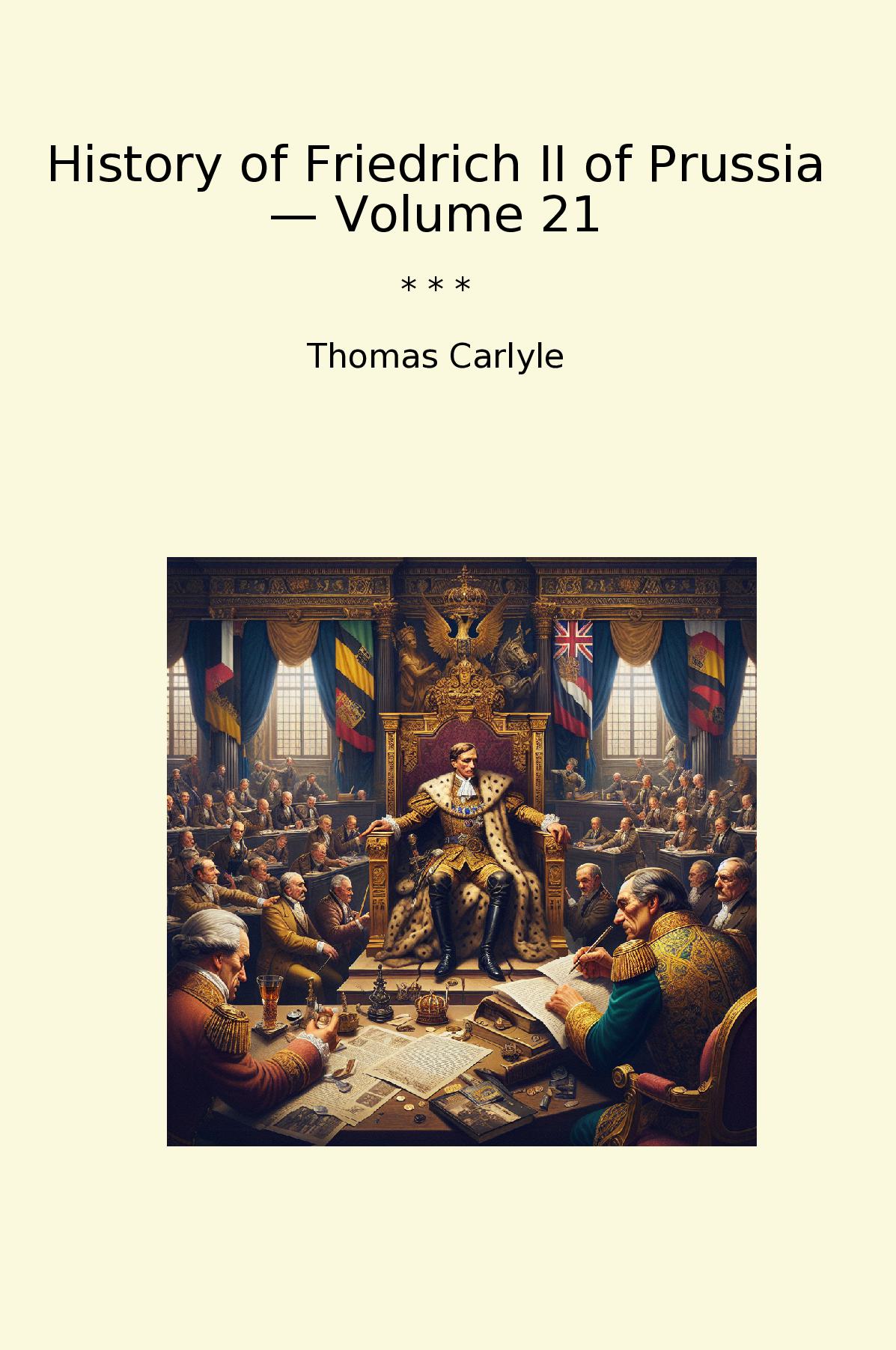 History of Friedrich II of Prussia — Volume 21