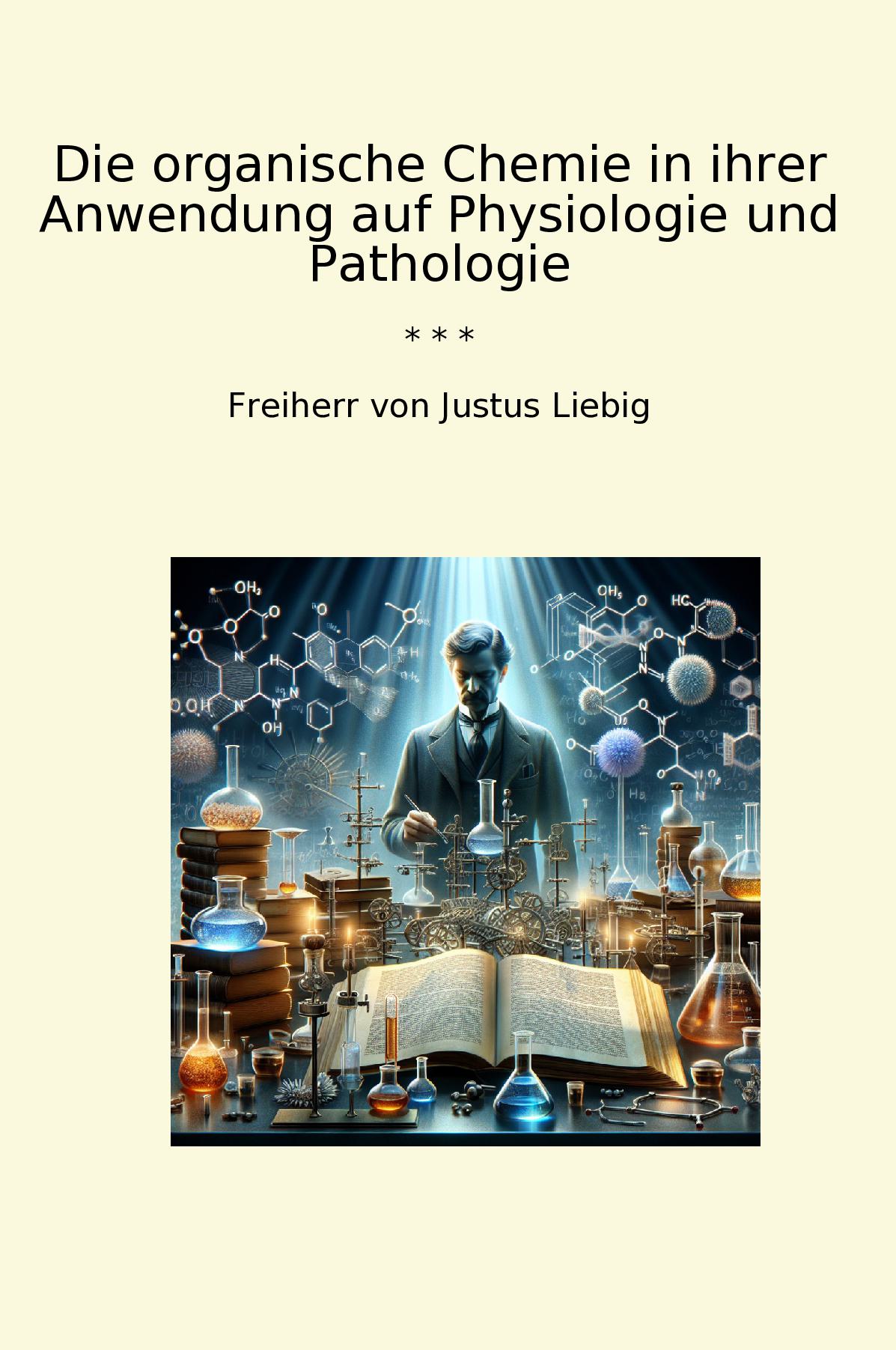 Die organische Chemie in ihrer Anwendung auf Physiologie und Pathologie