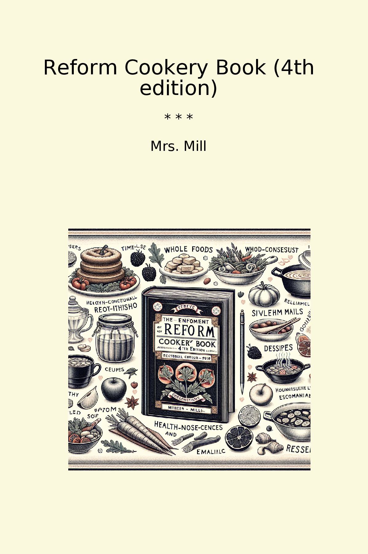 Reform Cookery Book (4th edition)