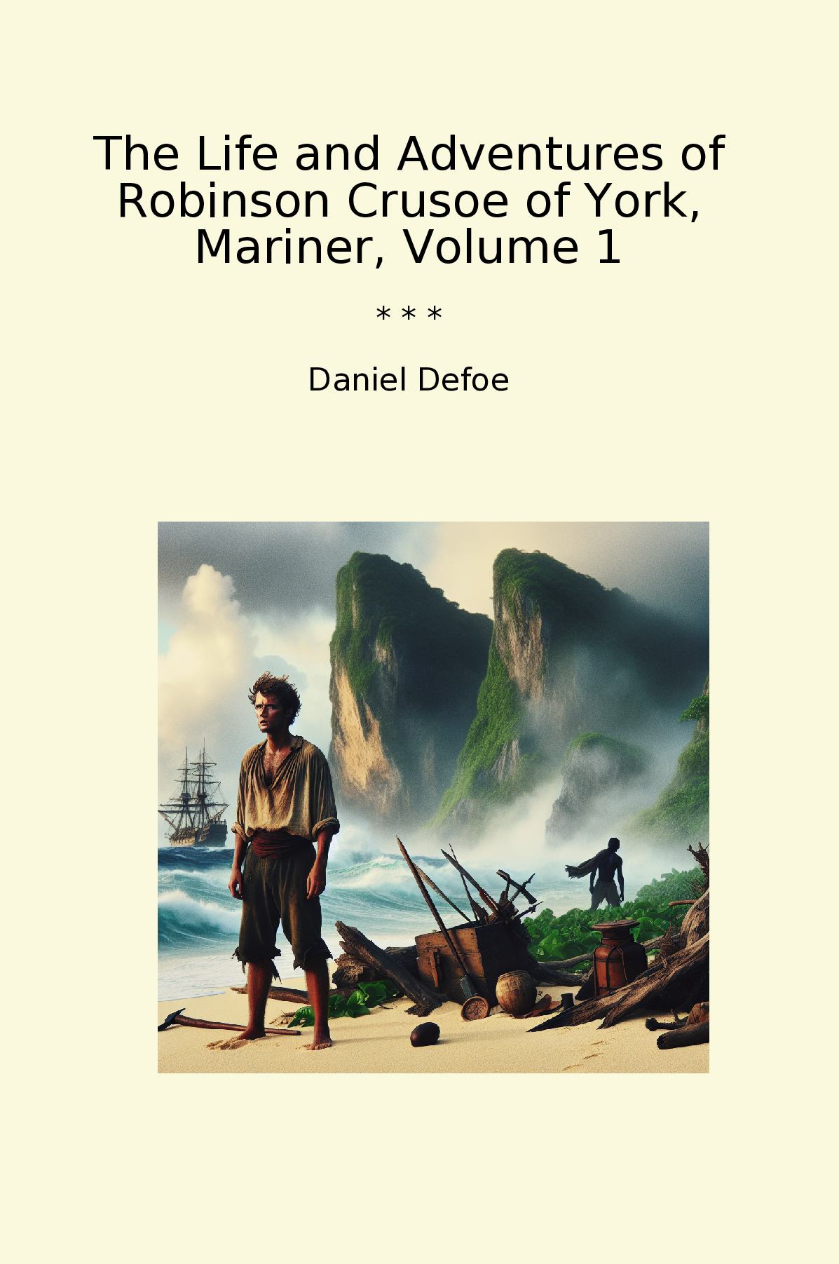The Life and Adventures of Robinson Crusoe of York, Mariner, Volume 1