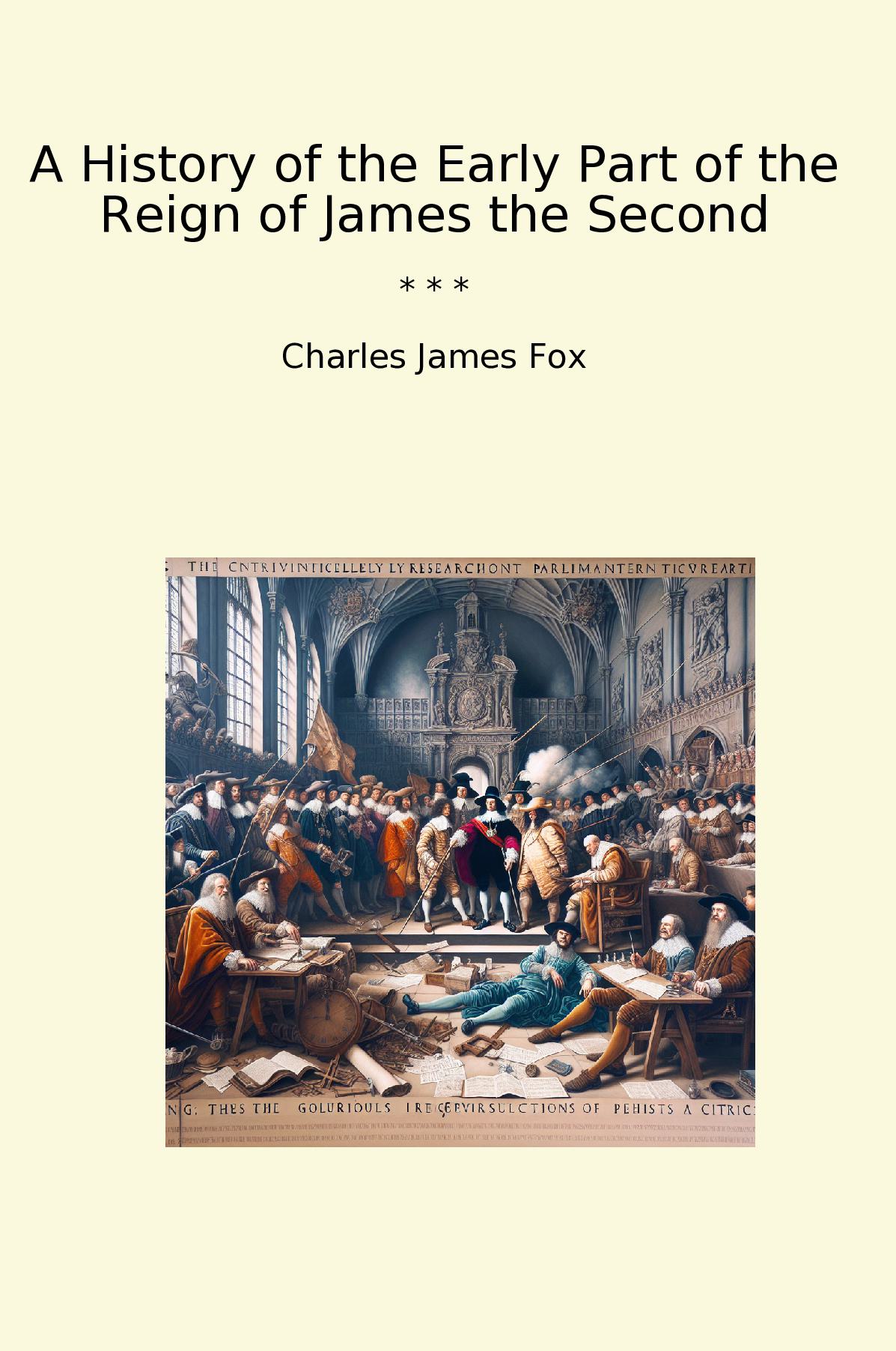 A History of the Early Part of the Reign of James the Second