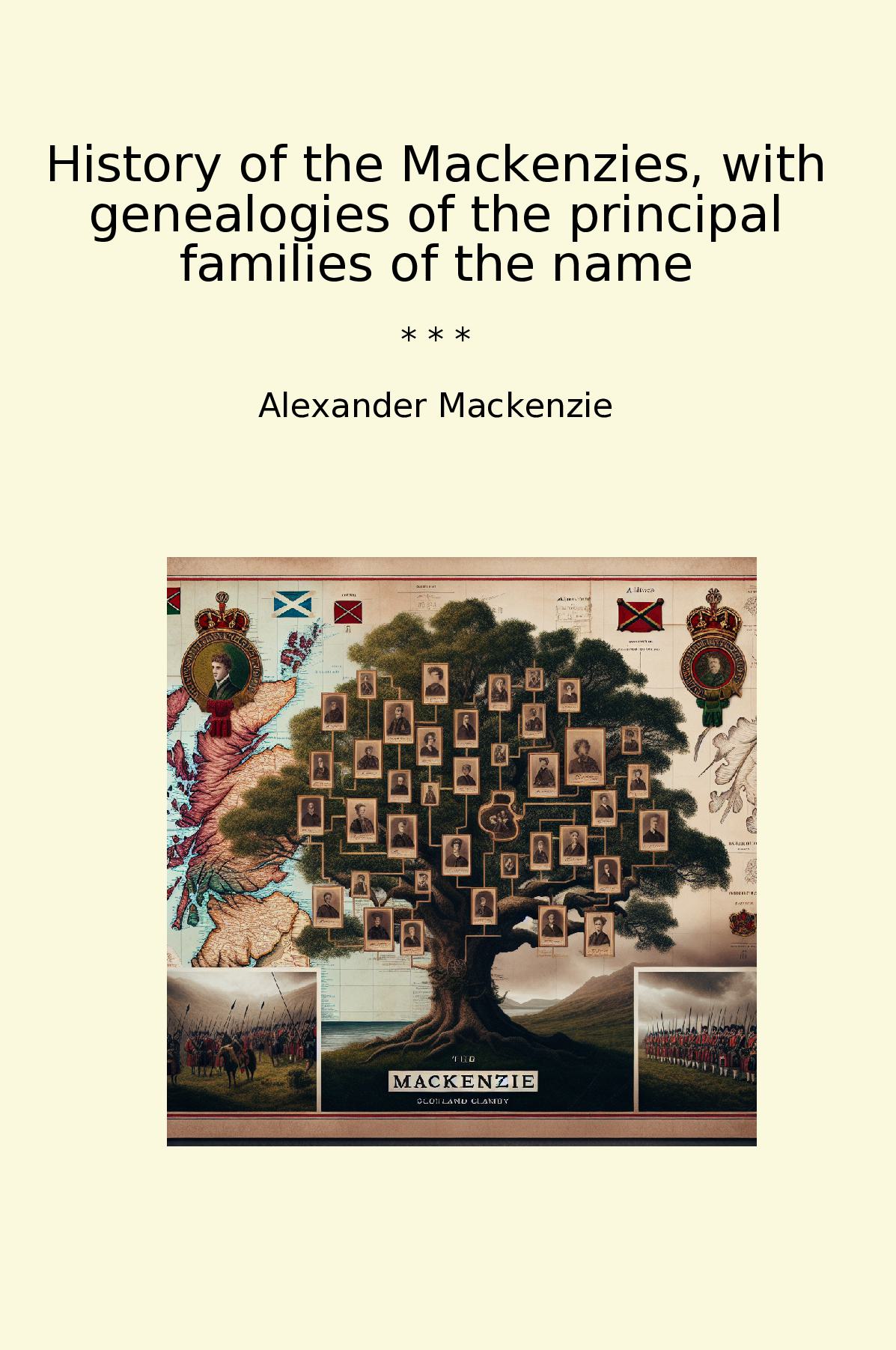 History of the Mackenzies, with genealogies of the principal families of the name