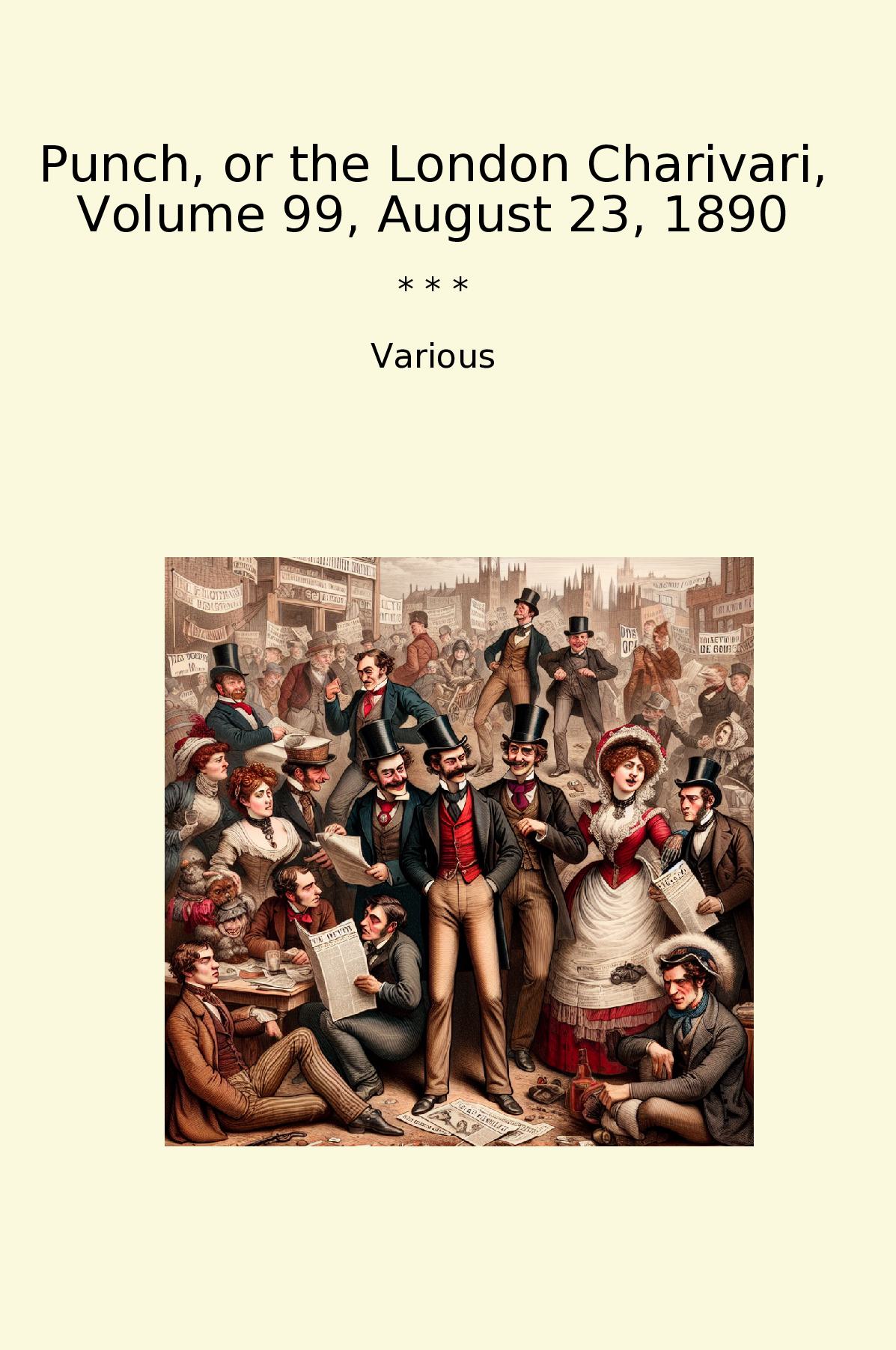 Punch, or the London Charivari, Volume 99, August 23, 1890