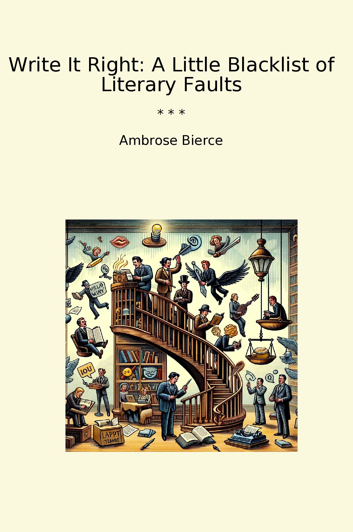 Write It Right: A Little Blacklist of Literary Faults