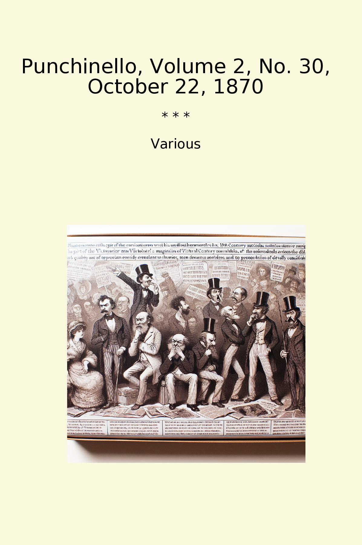 Punchinello, Volume 2, No. 30, October 22, 1870