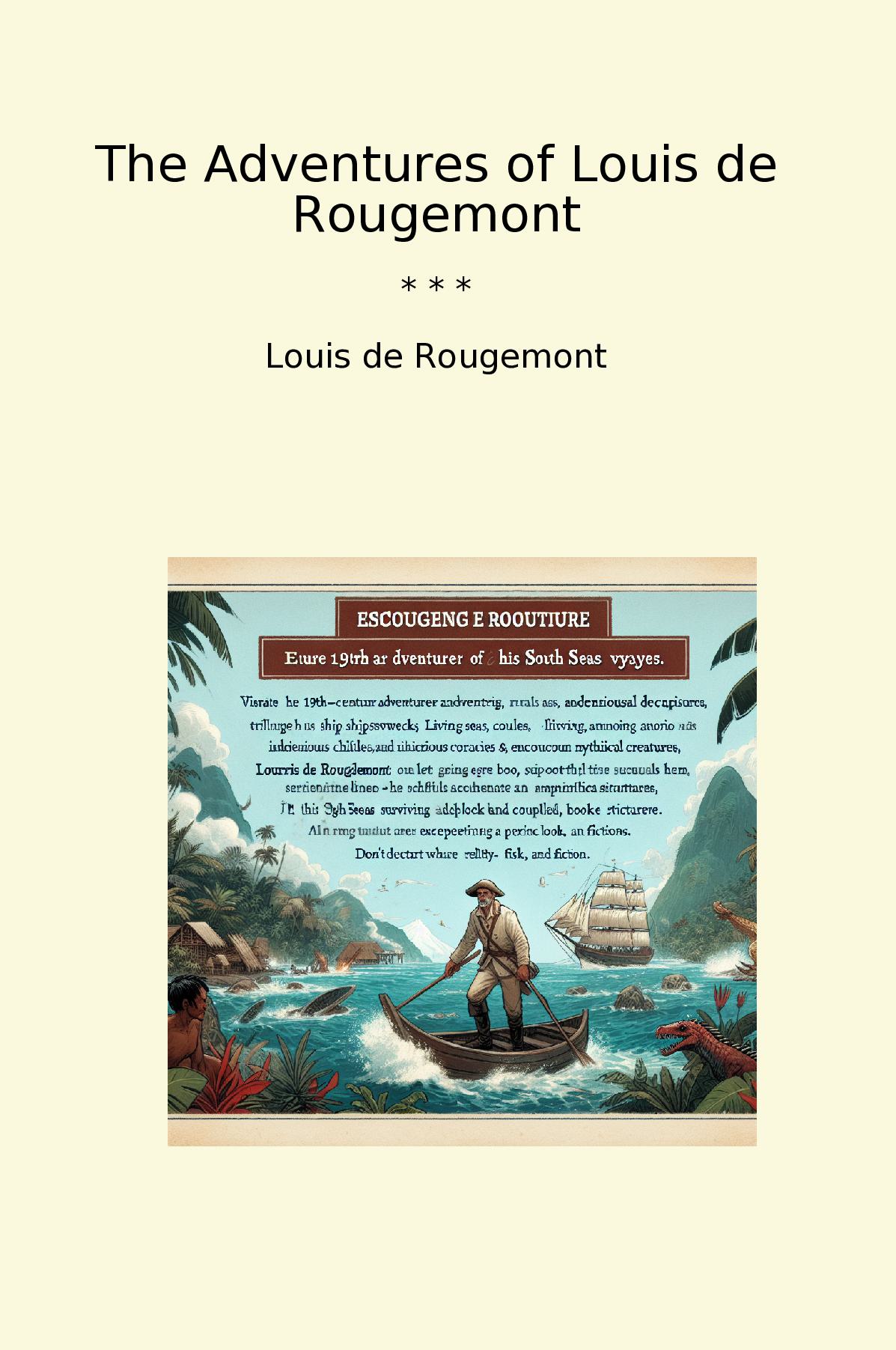 The Adventures of Louis de Rougemont