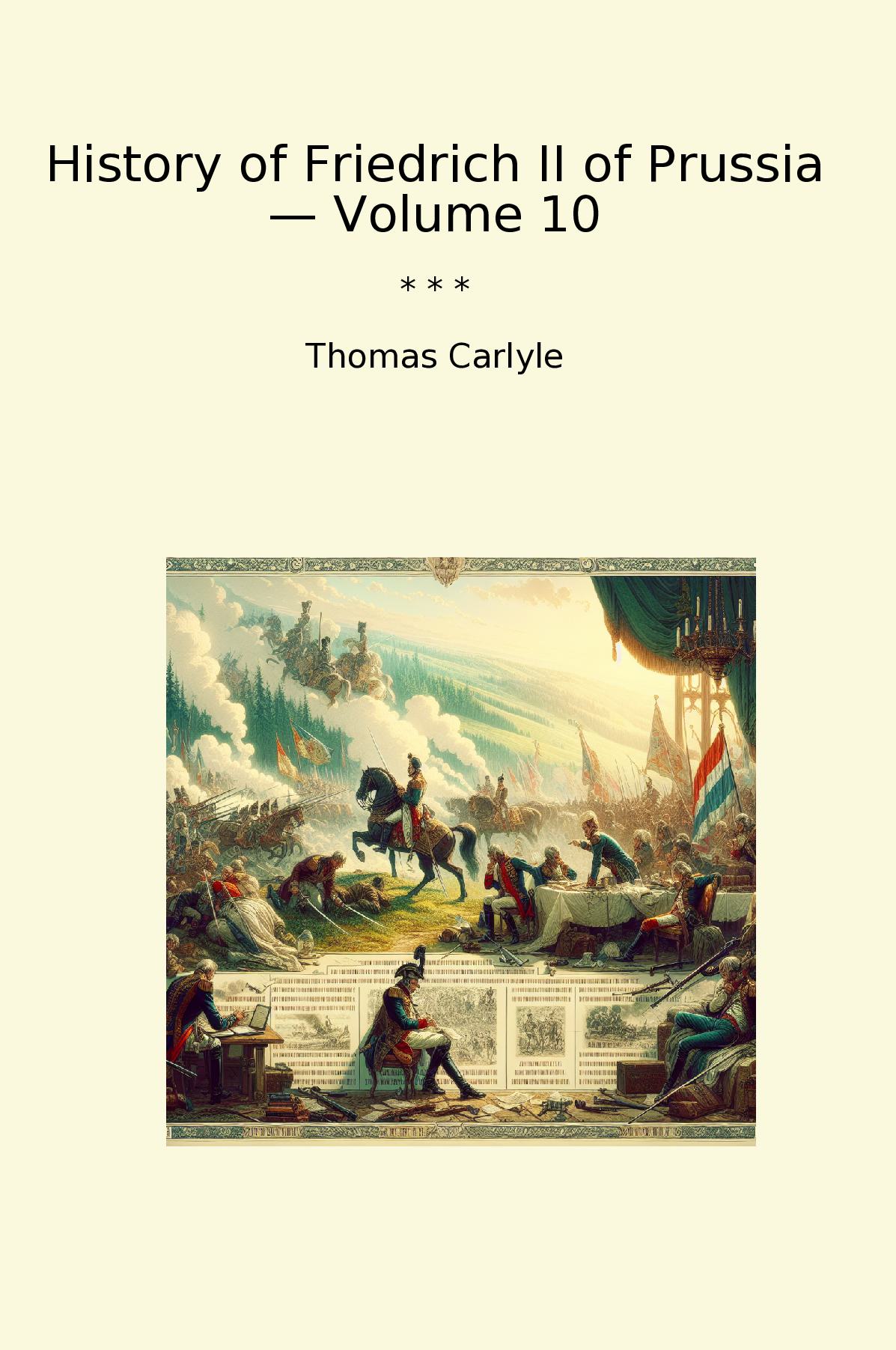 History of Friedrich II of Prussia — Volume 10