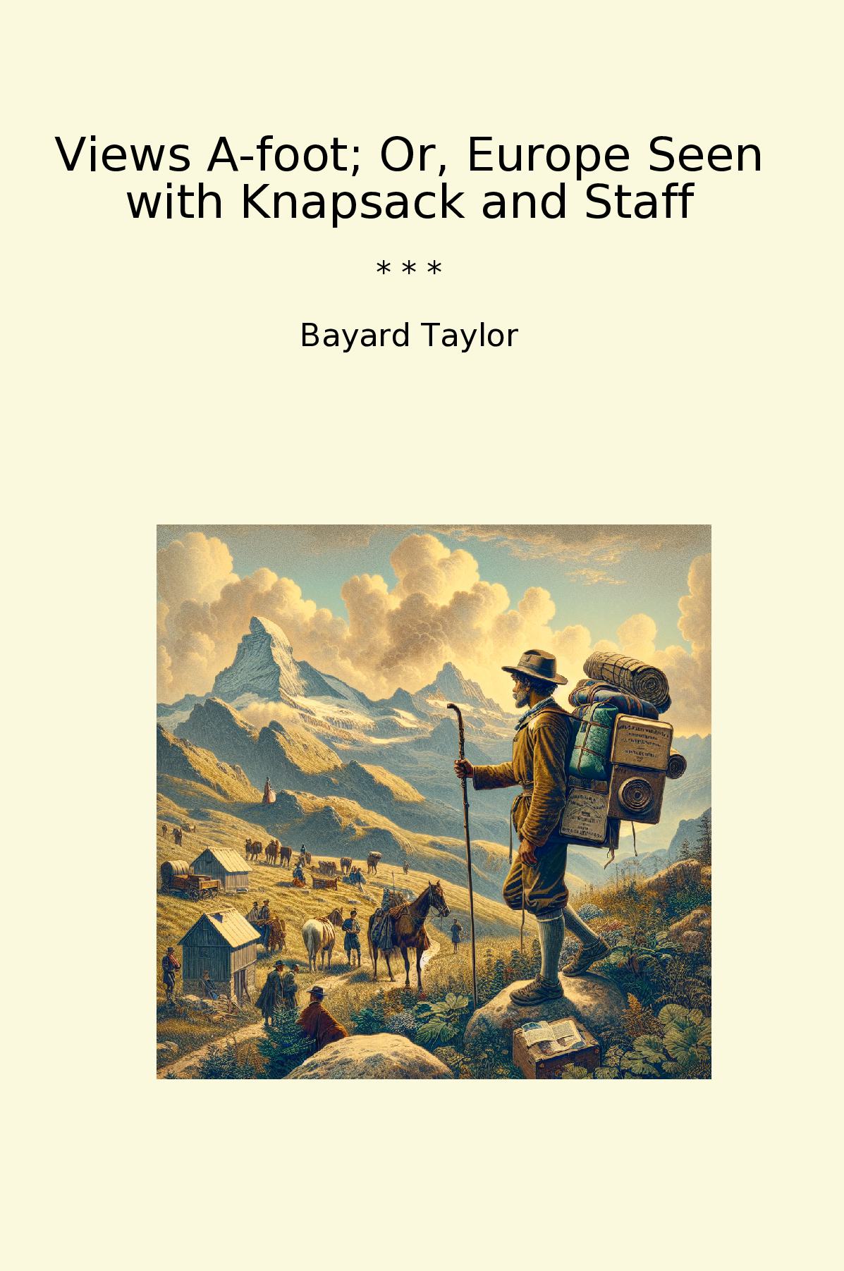 Views A-foot; Or, Europe Seen with Knapsack and Staff