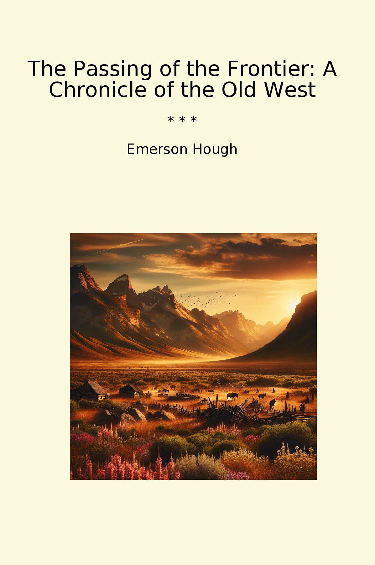 The Passing of the Frontier: A Chronicle of the Old West