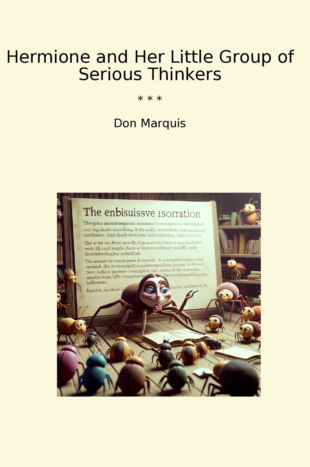 Hermione and Her Little Group of Serious Thinkers