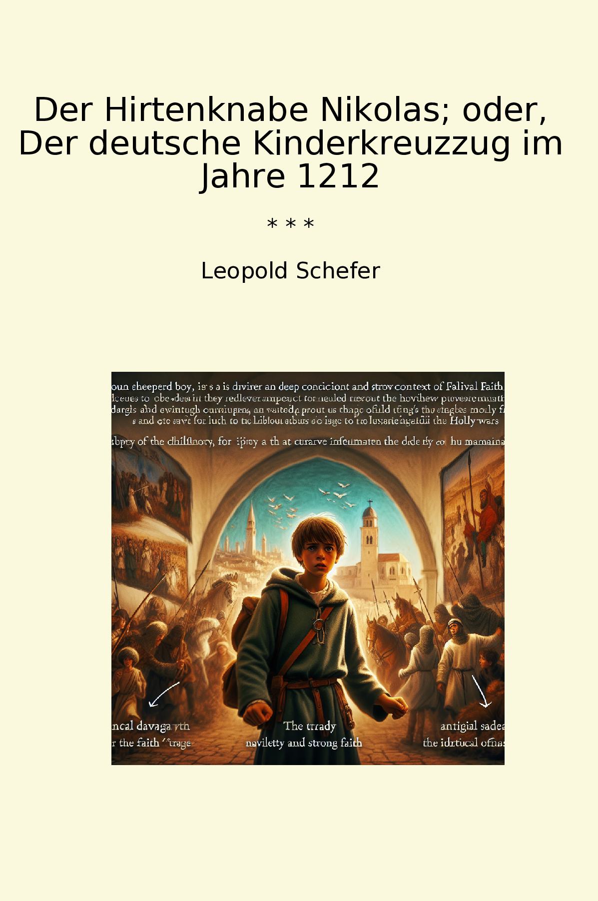 Der Hirtenknabe Nikolas; oder, Der deutsche Kinderkreuzzug im Jahre 1212
