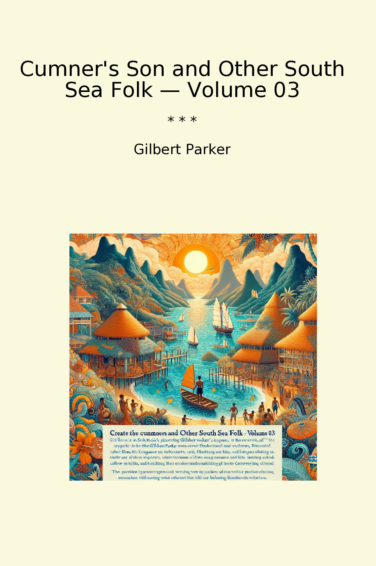 Cumner's Son and Other South Sea Folk — Volume 03